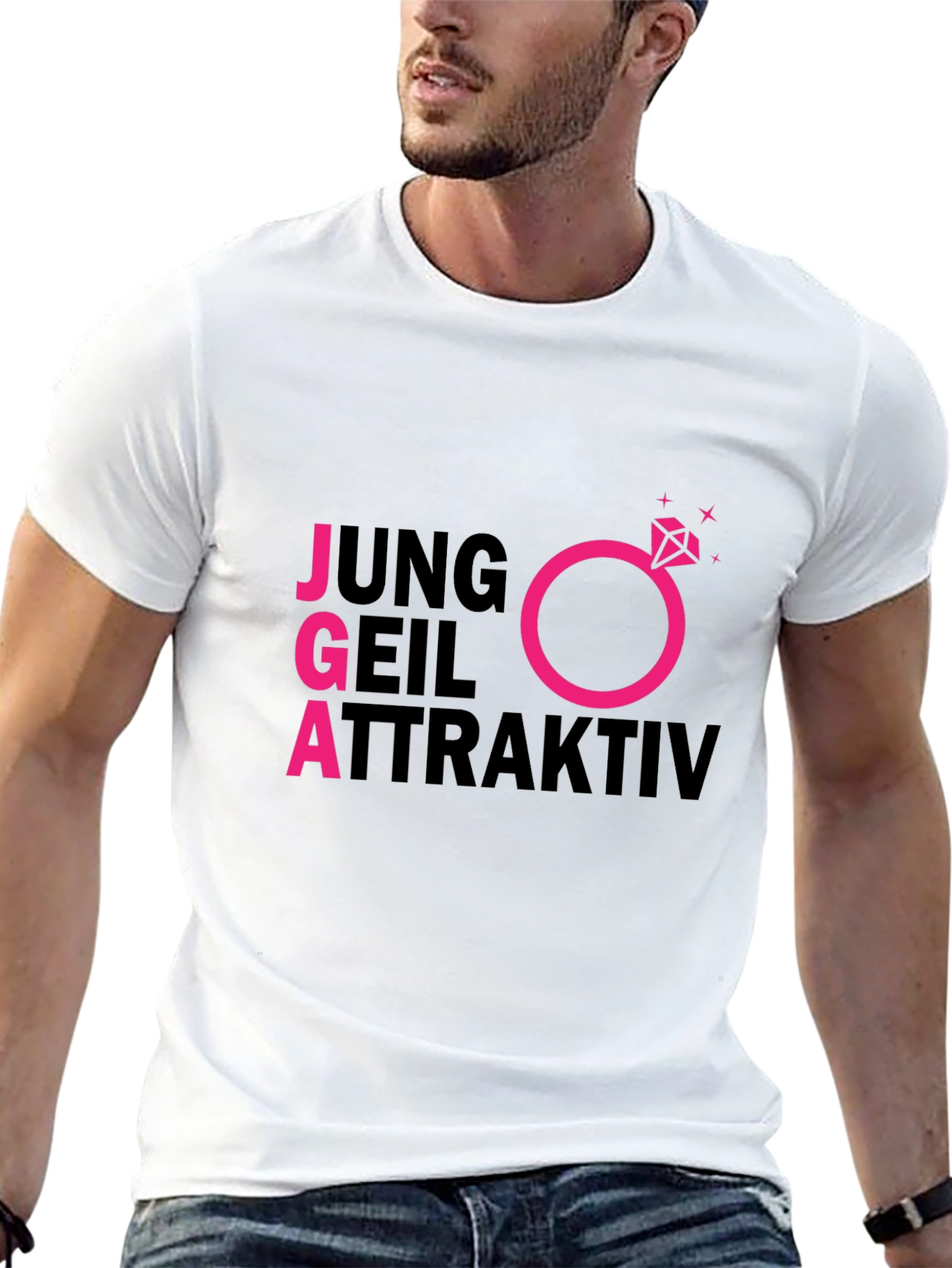 Black JGA Junggesellenabschied T-Shirt view 13