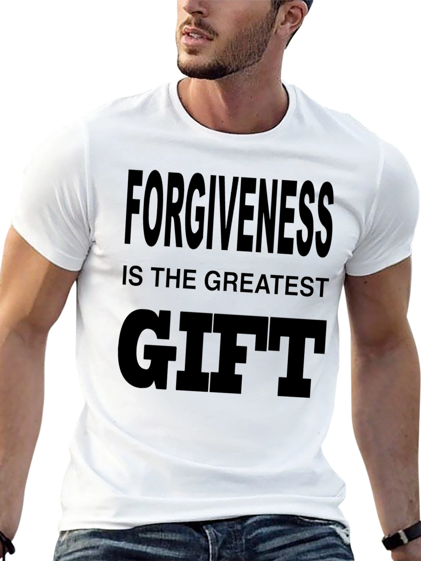Black Forgiveness is the Greatest Gift T-Shirt view 13