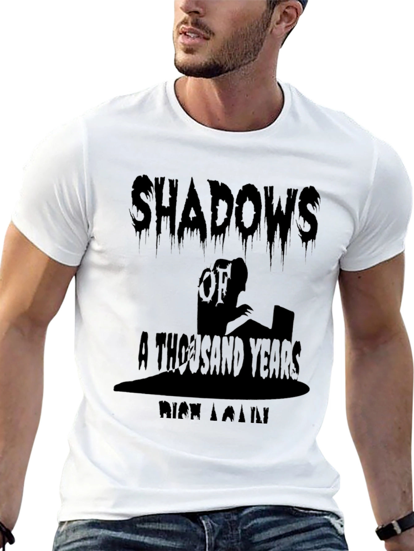 Black Shadows A Thousand Years Men's T-Shirt view 13