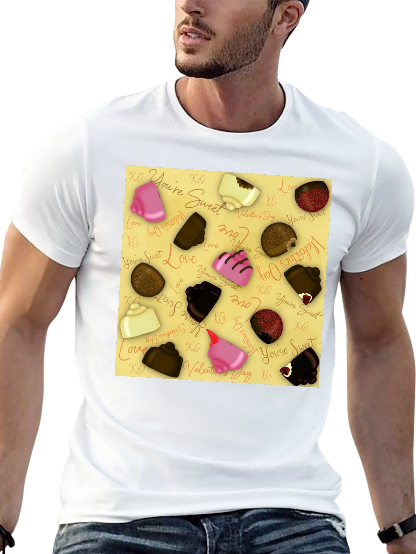 Black Sweet Treat T-Shirt: Chocolate Lover's Delight view 13