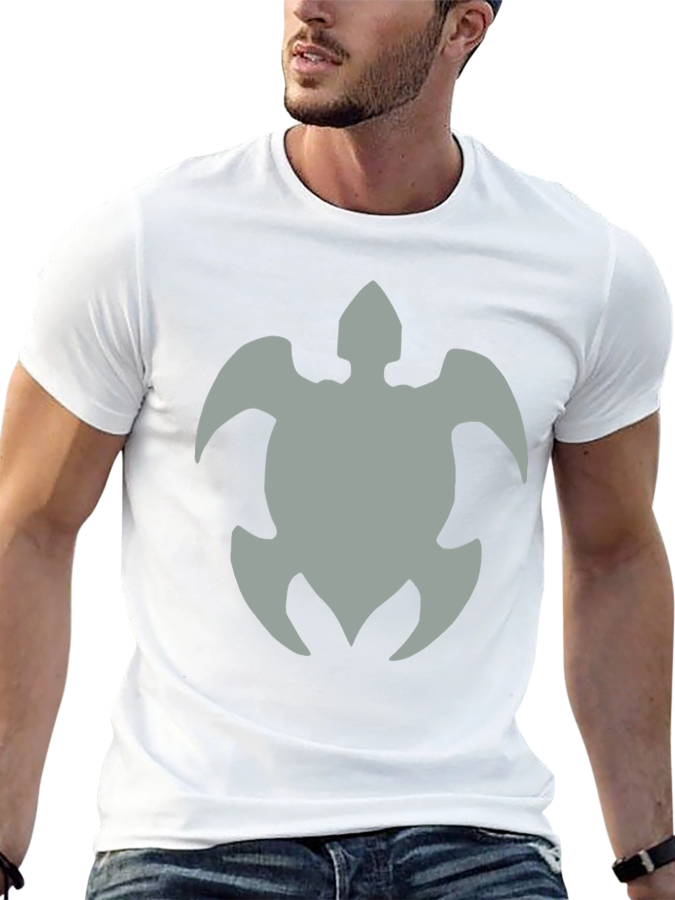 Black Turtle Graphic Black T-Shirt view 13