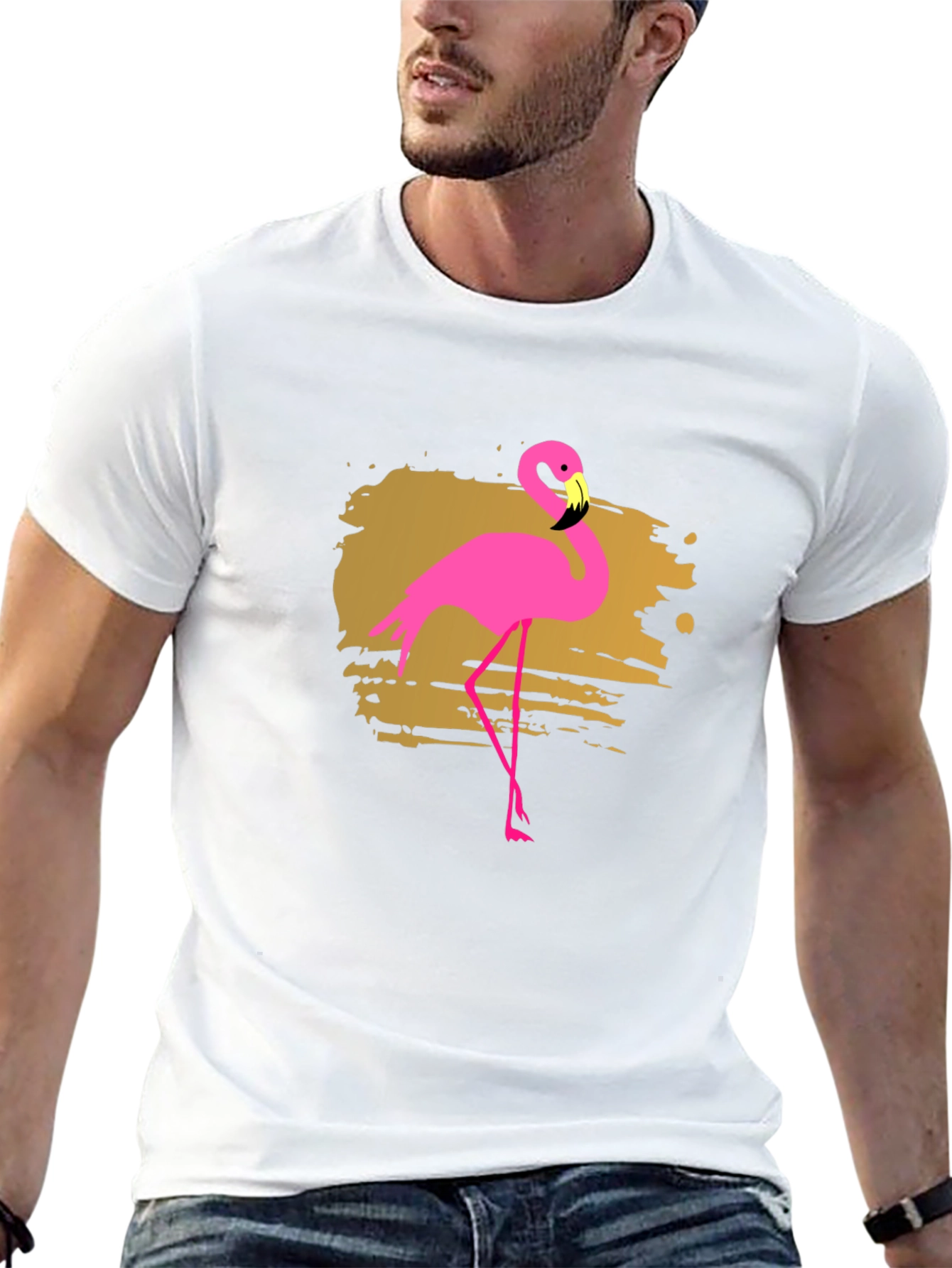 Black Flamingo Graphic Tee - 13