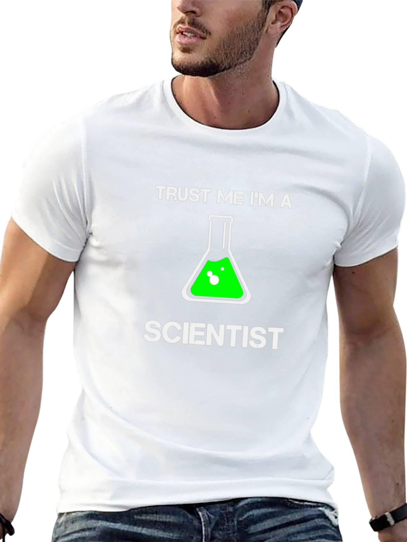 Black Trust Me I'm A Scientist T-Shirt, Novelty Gift view 13
