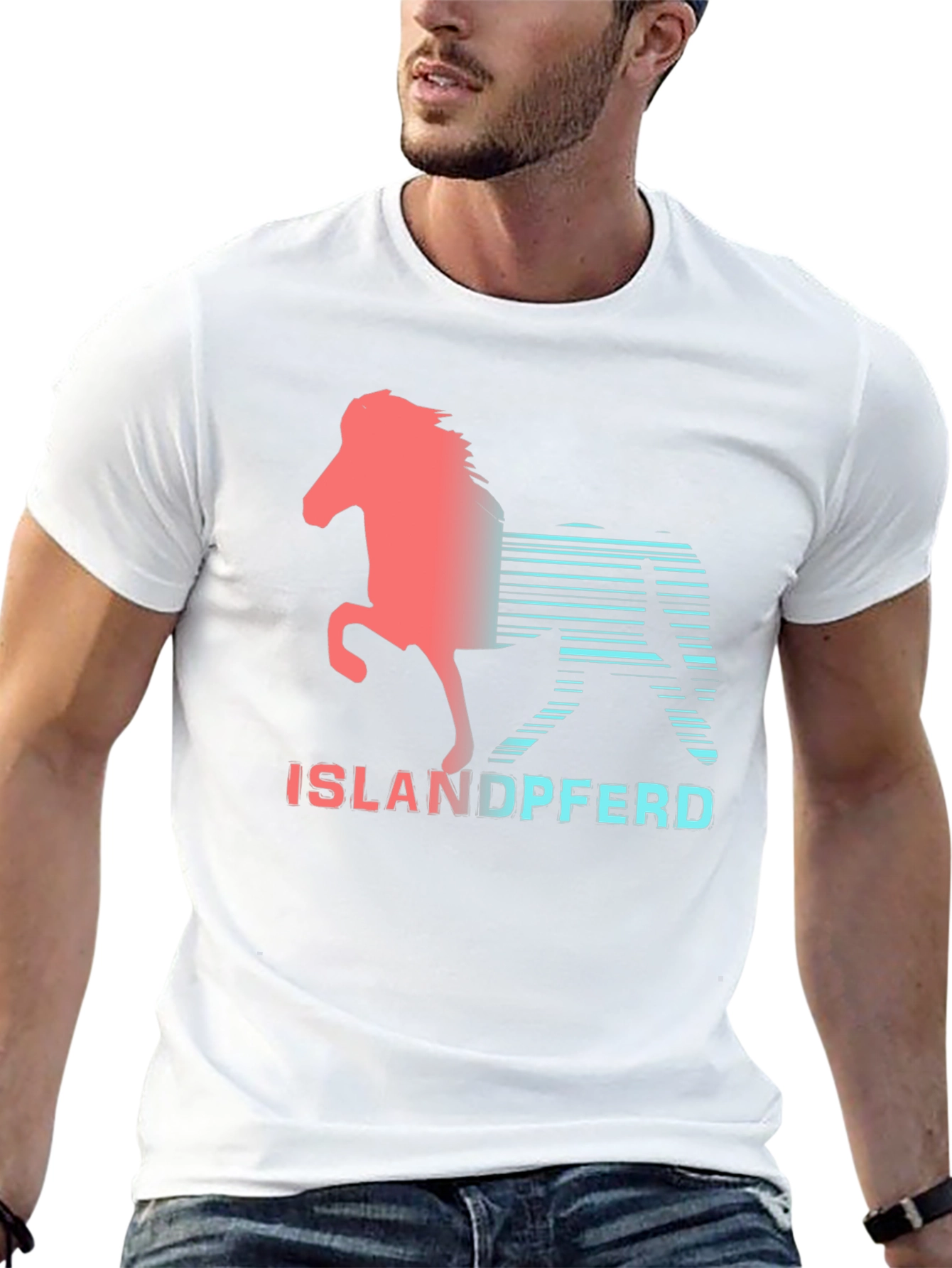 Islandpferd Horse Graphic T-Shirt - Icelandic Horse Tee - 13