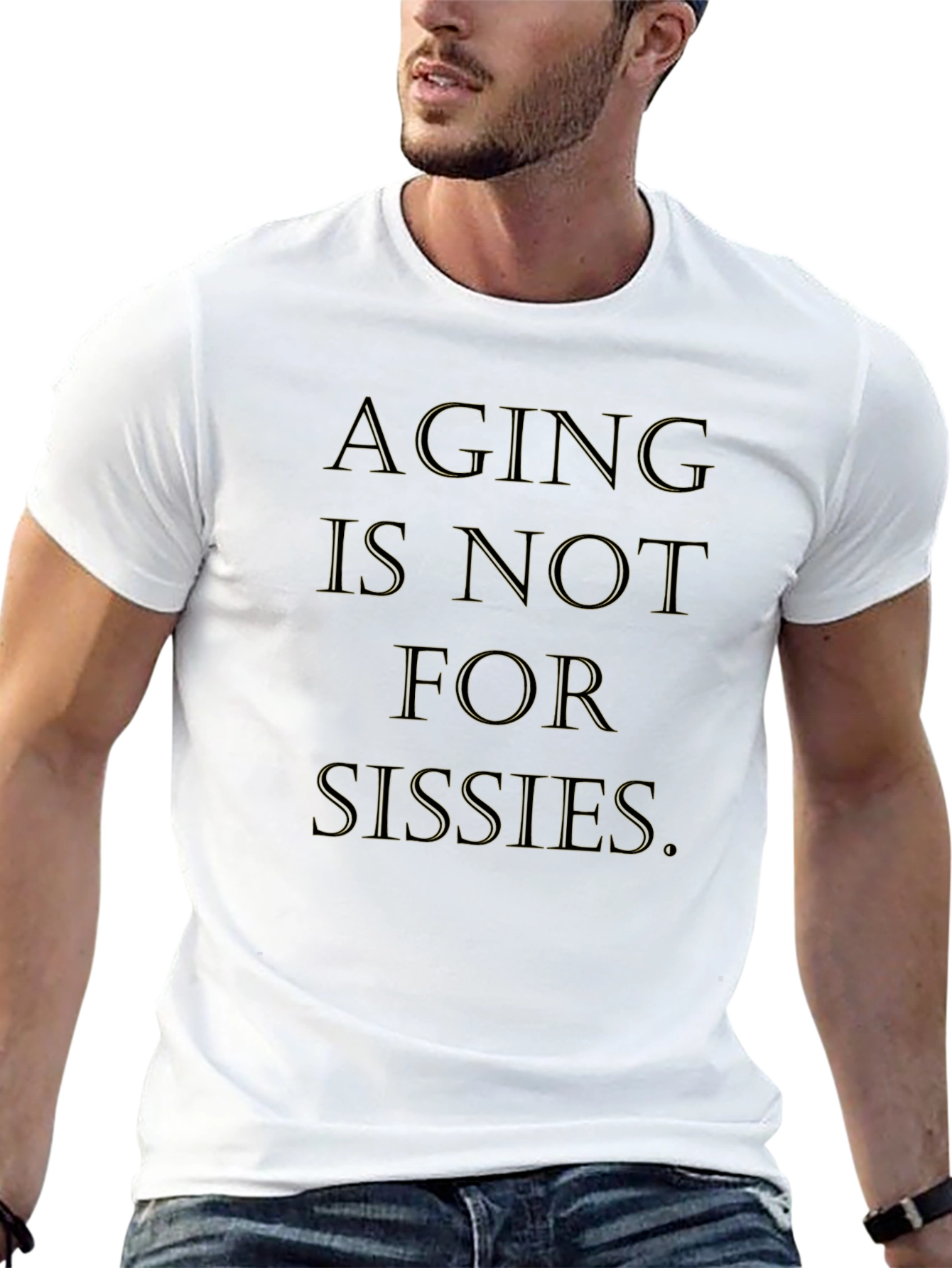 Black Aging is Not For Sissies Graphic Tee view 13