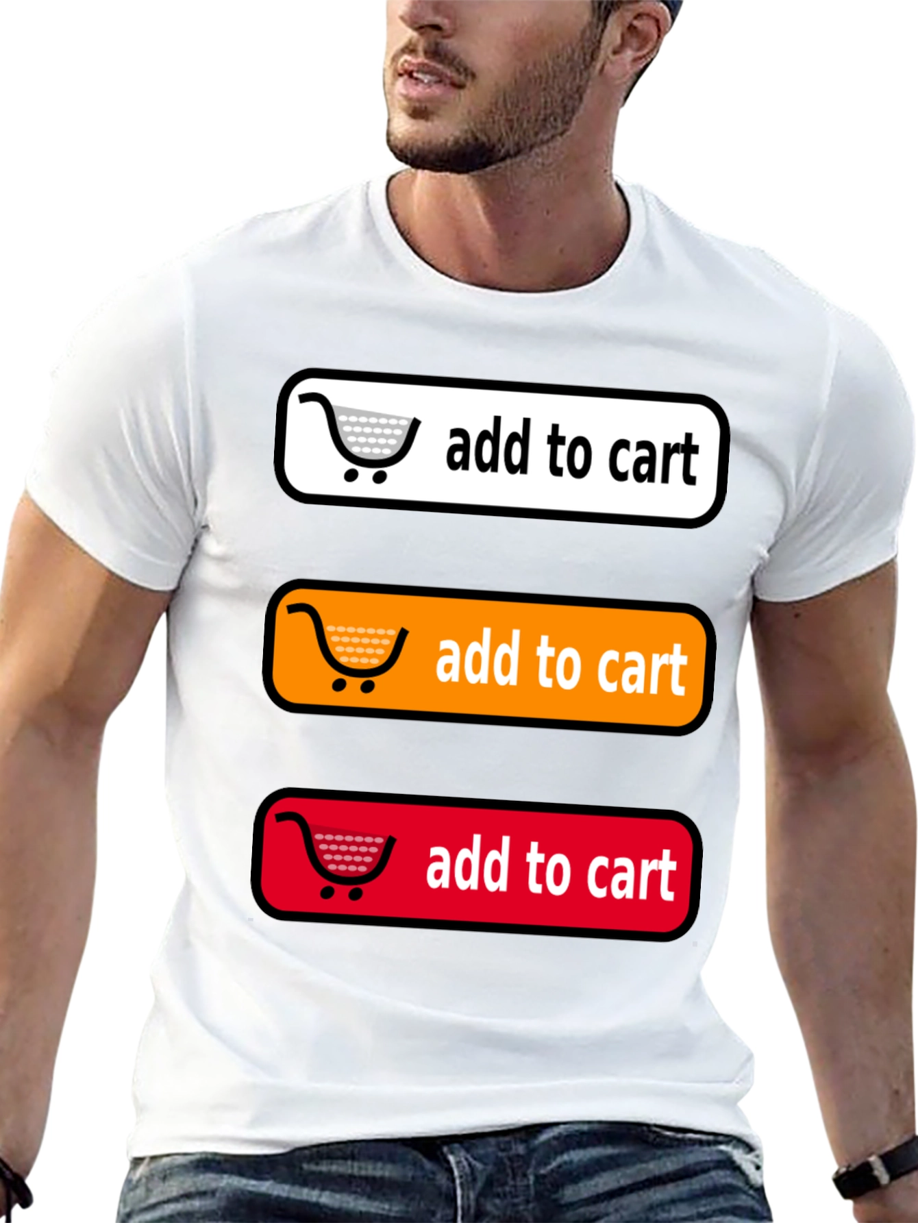 Add to Cart T-Shirt | E-Commerce Inspired Graphic Tee - 13