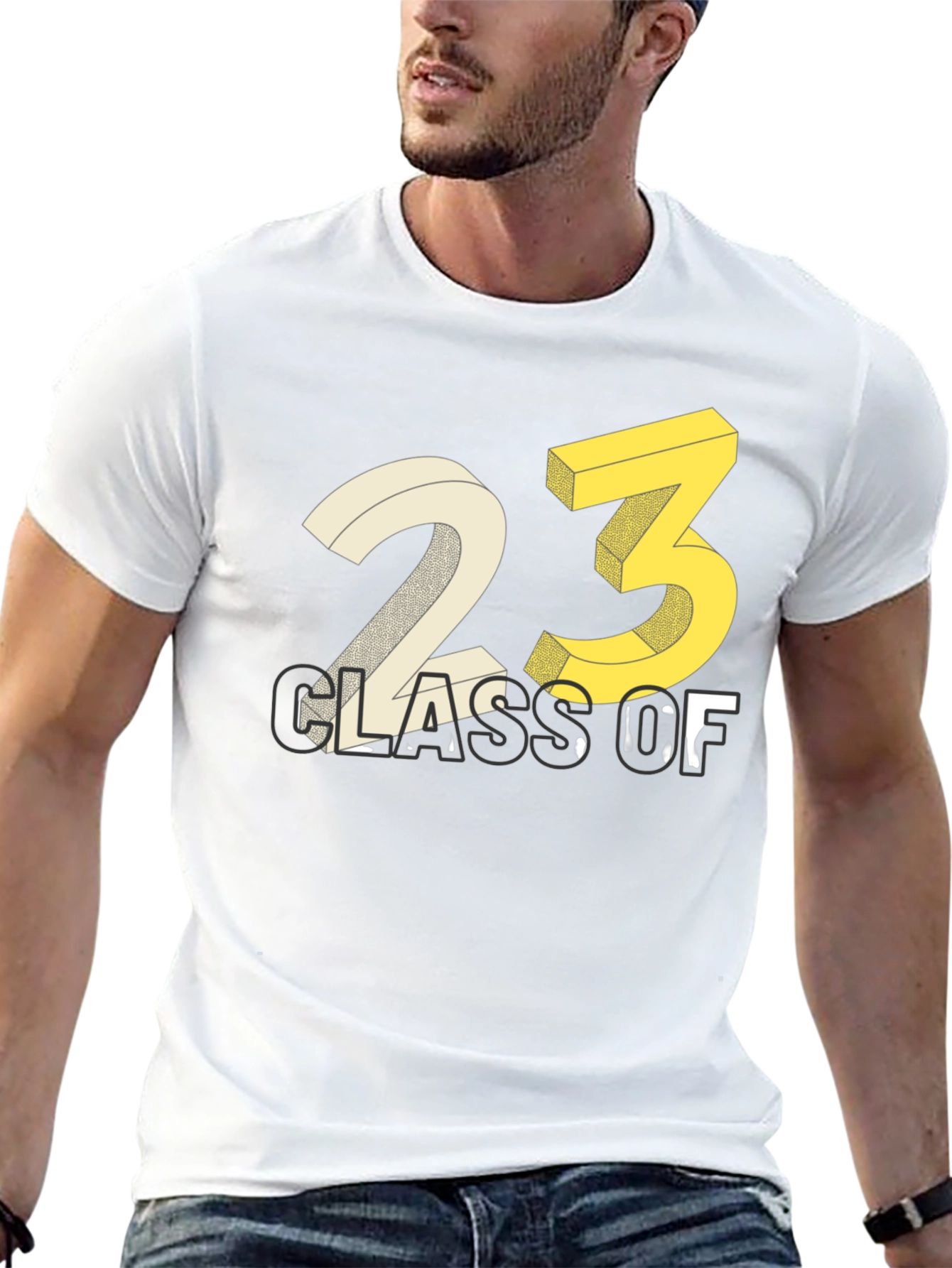 Black Class of 2023 T-Shirt - Graduation Tee view 13