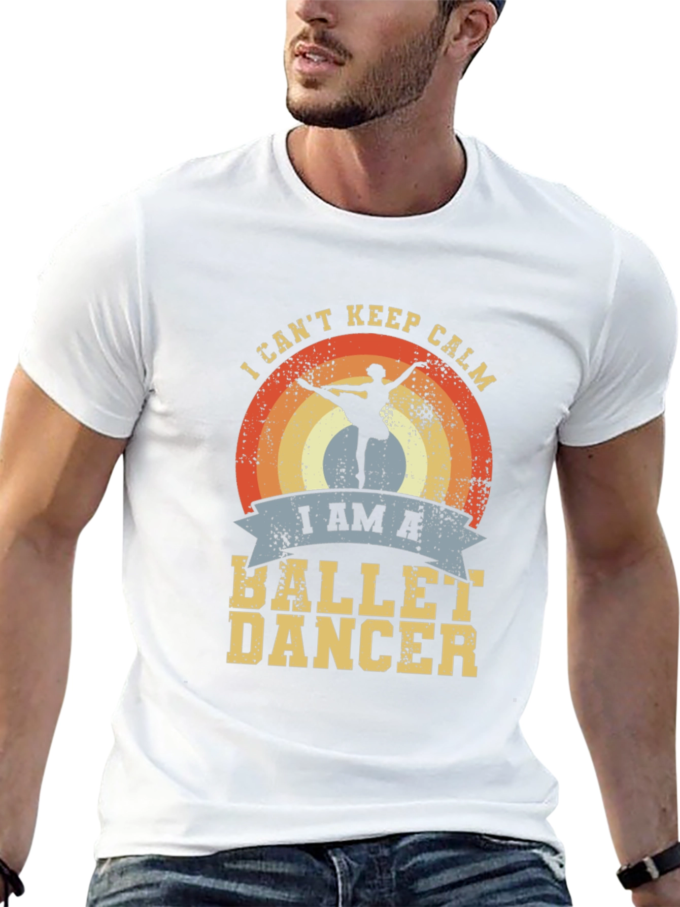 Black Ballet Dancer T-Shirt - I Can't Keep Calm view 13