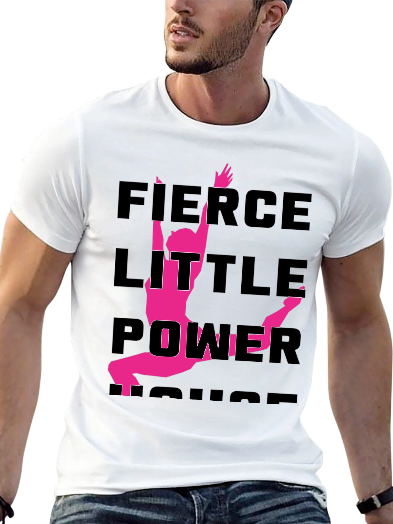 Black Fierce Little Powerhouse Tee view 13