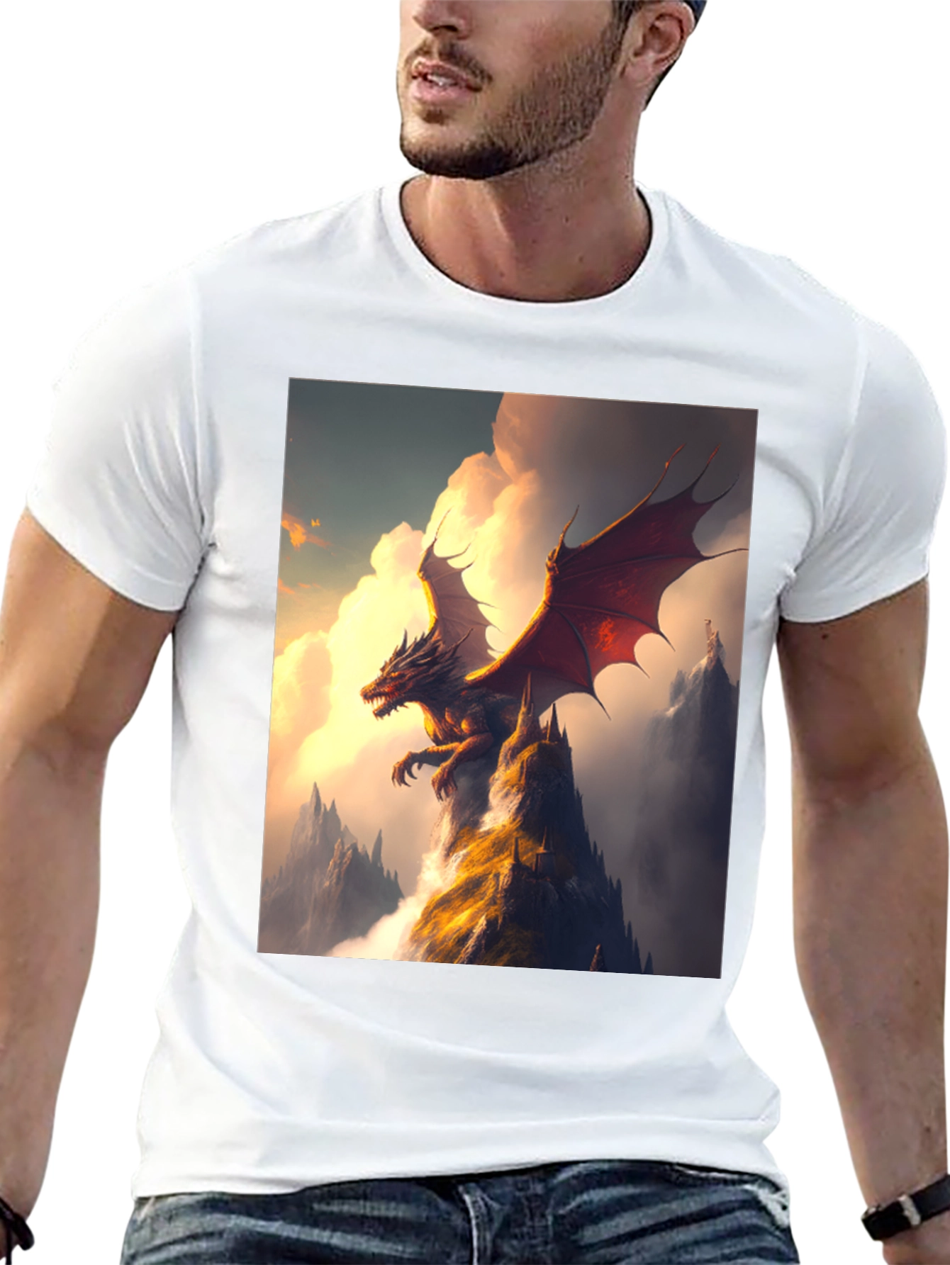 Black Dragon Peak Black T-Shirt view 13