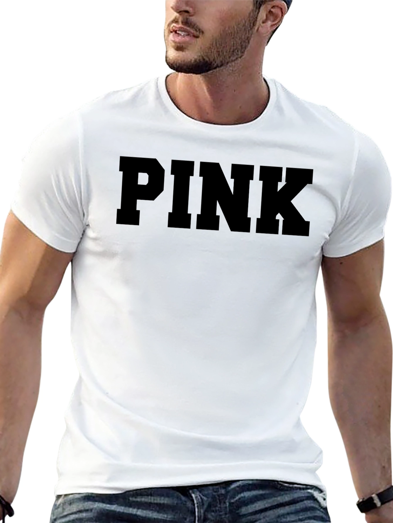 Black PINK Black Graphic T-Shirt Casual Wear view 13