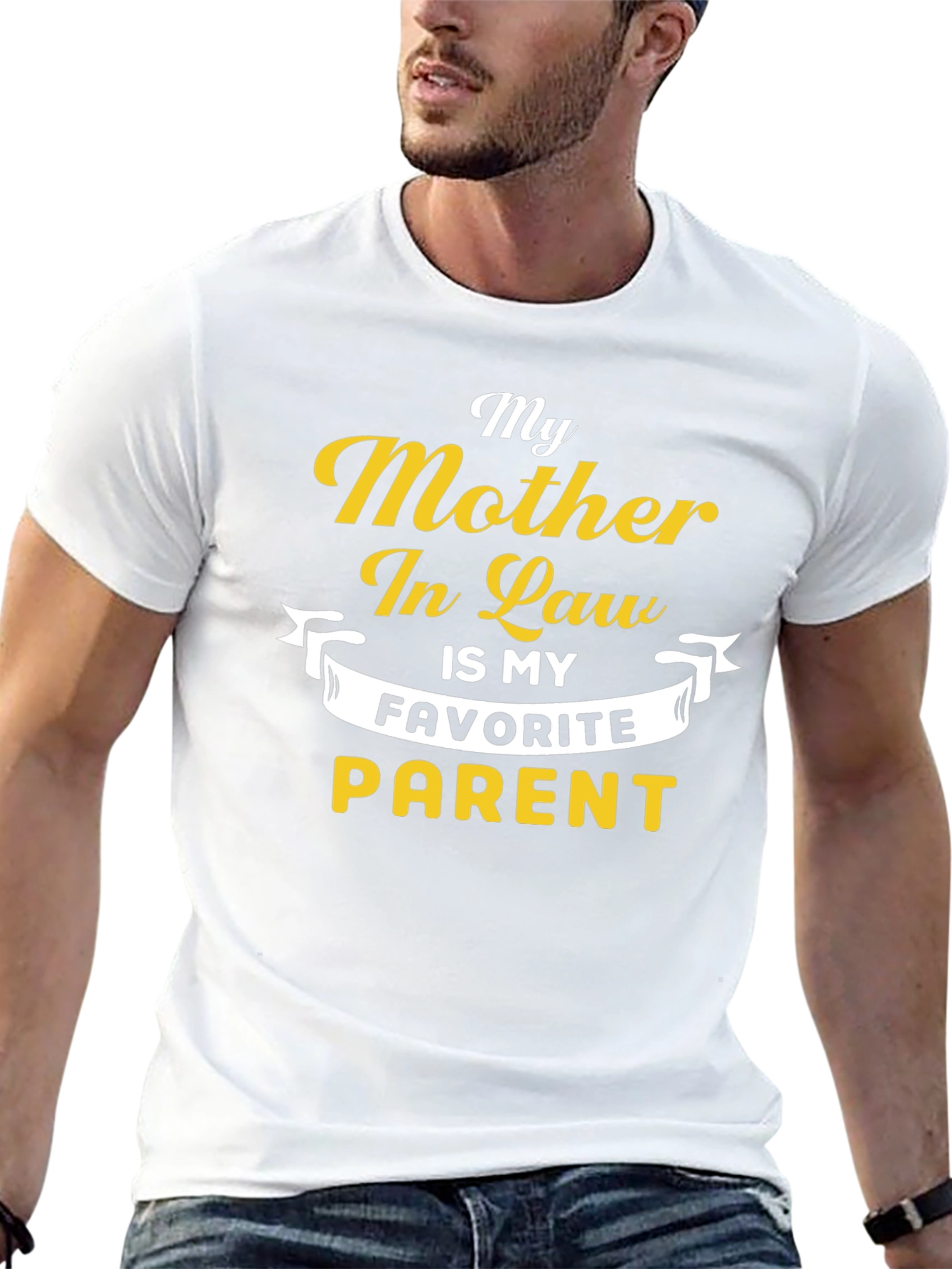 Black My Mother In Law Favorite Parent T-Shirt view 13