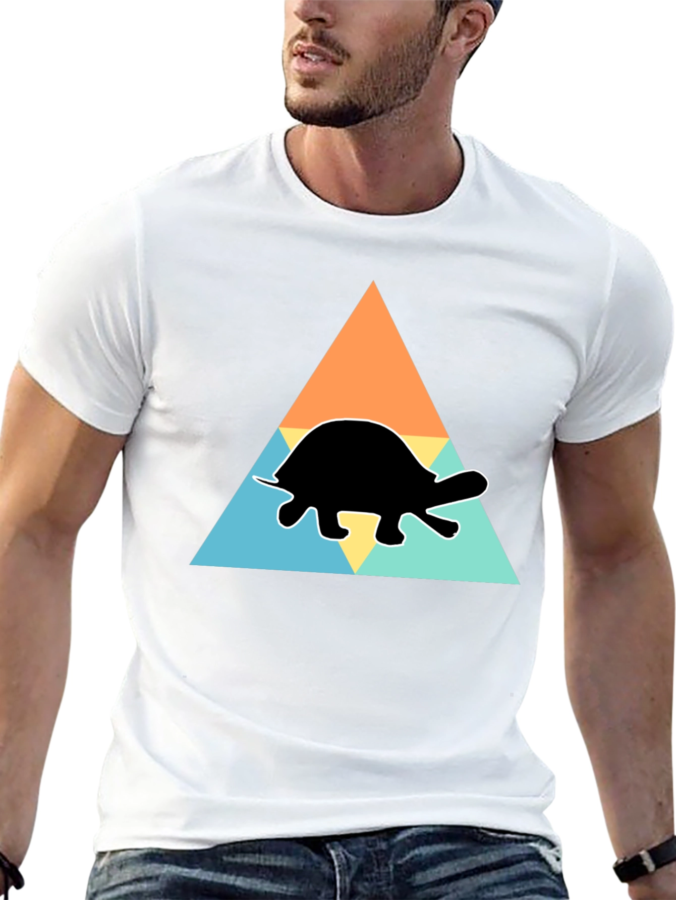 Black Turtle Graphic Tee: Retro Style Shirt view 13