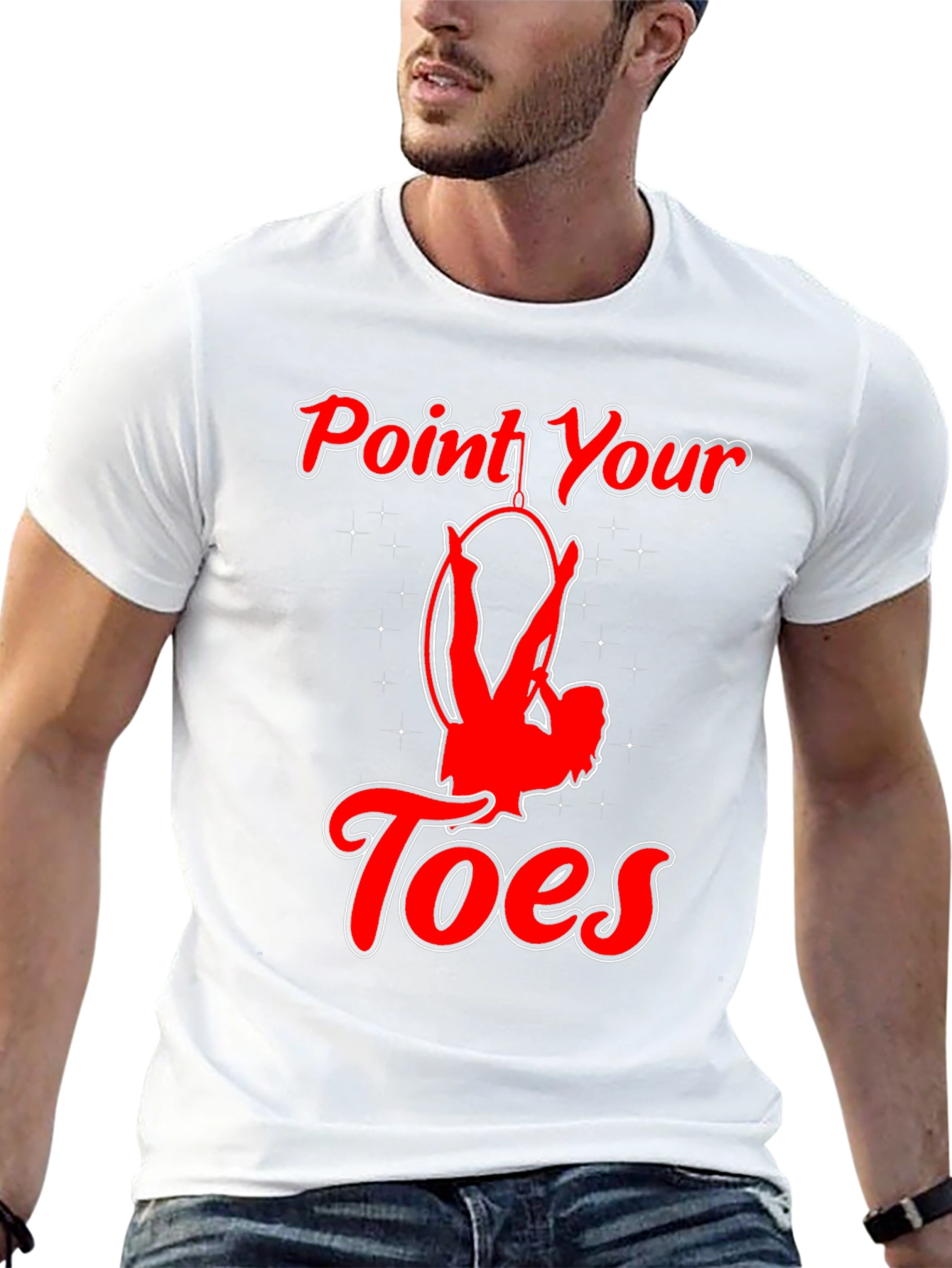 Point Your Toes Aerial Lyra T-Shirt - 13