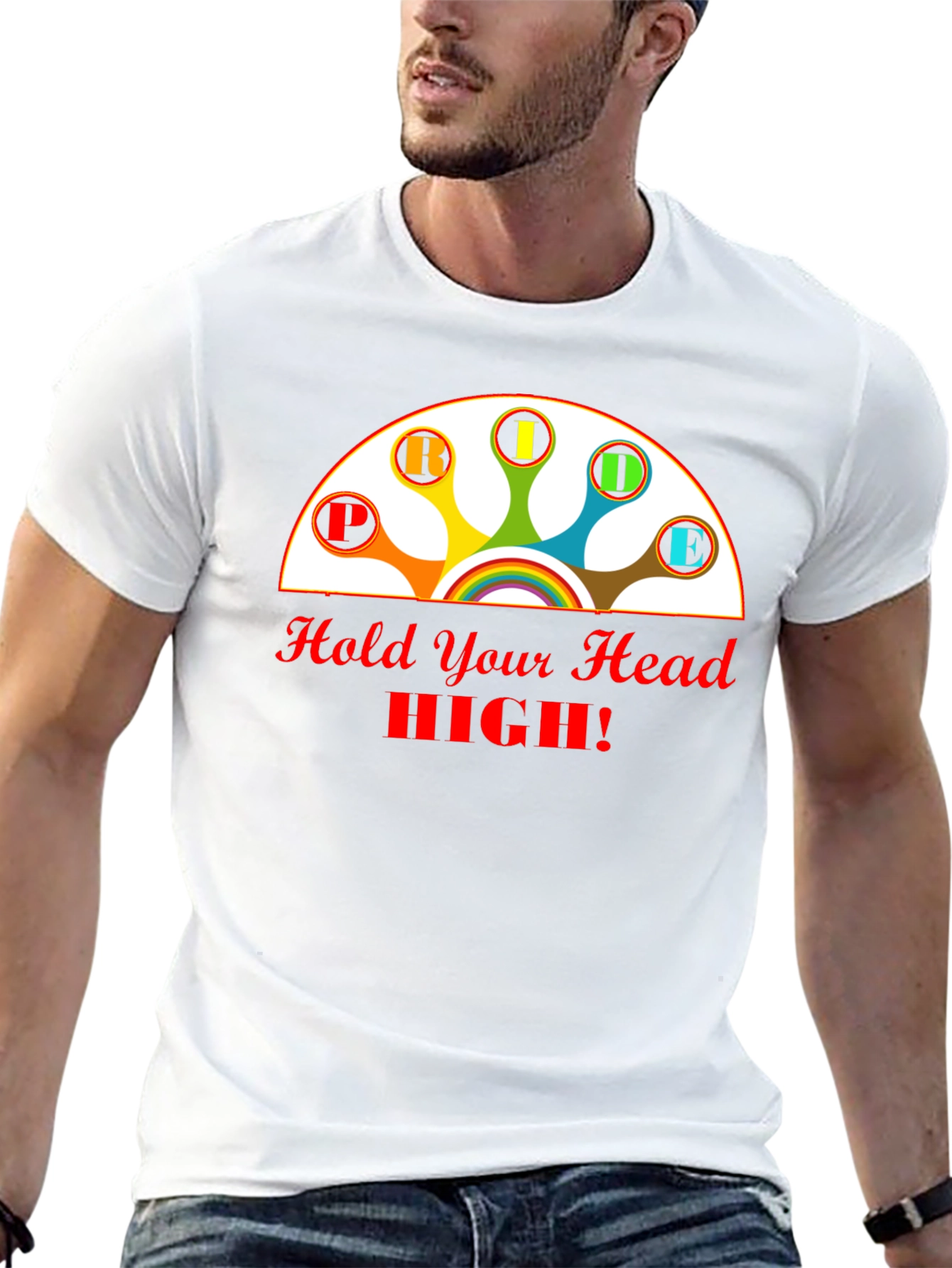 Black Pride T-Shirt - Hold Your Head High! view 13