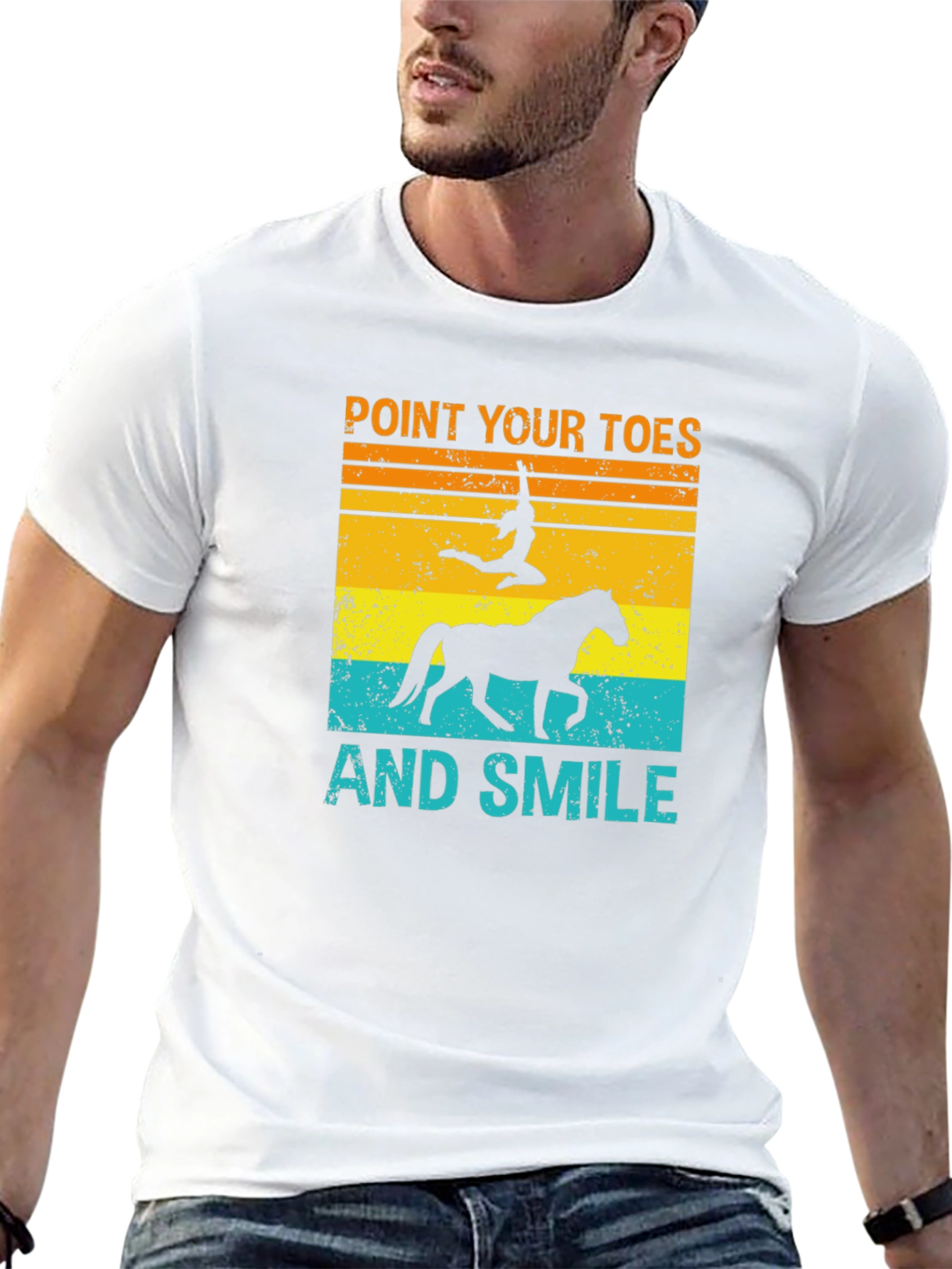 Black Point Your Toes & Smile T-Shirt view 13