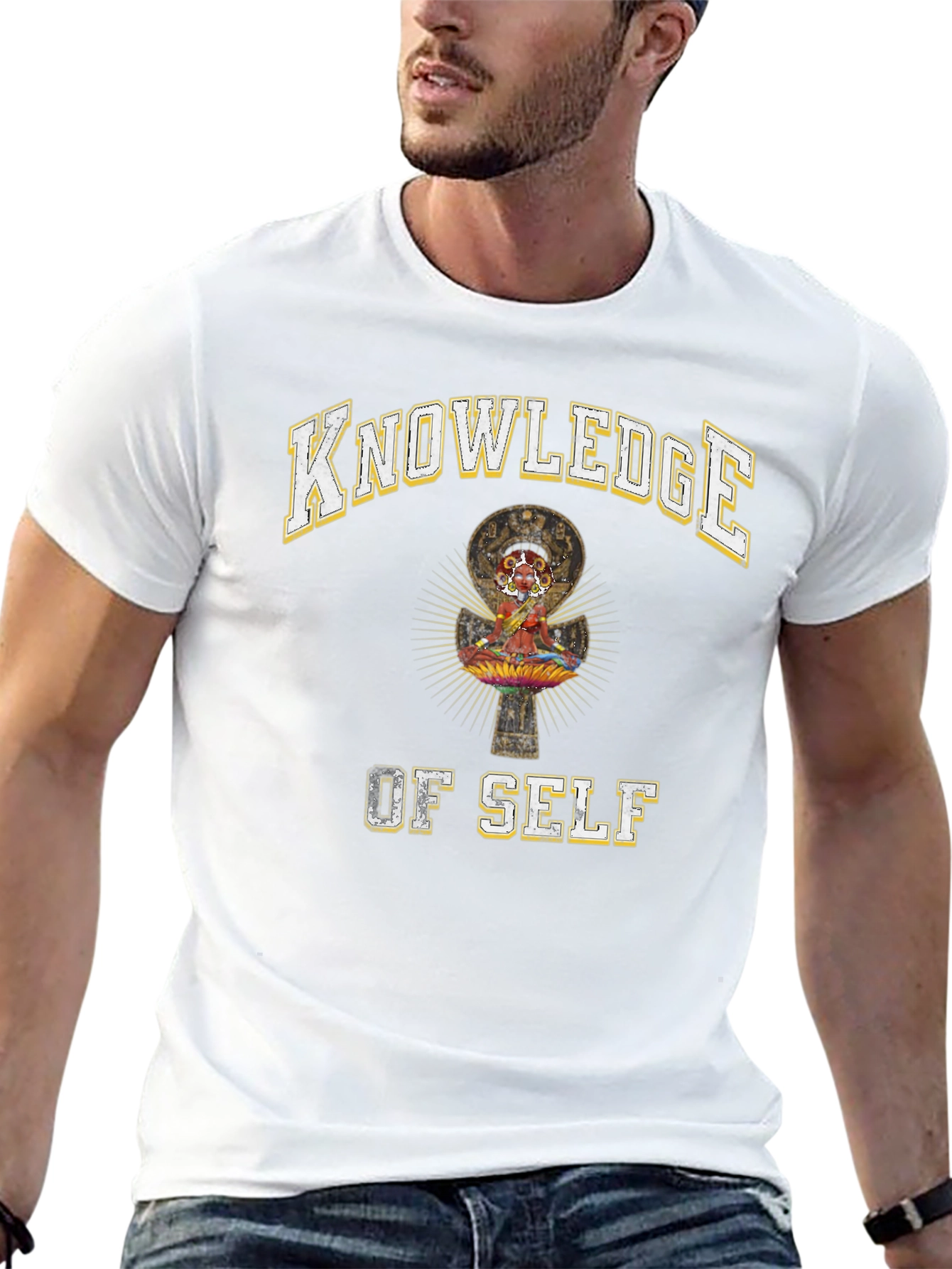 Black Knowledge of Self Graphic T-Shirt view 13