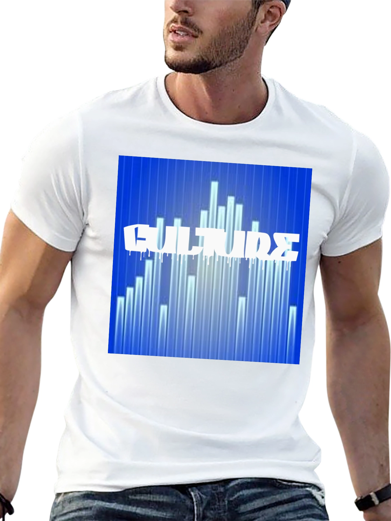 Black Culture Graphic Print Black T-Shirt view 13