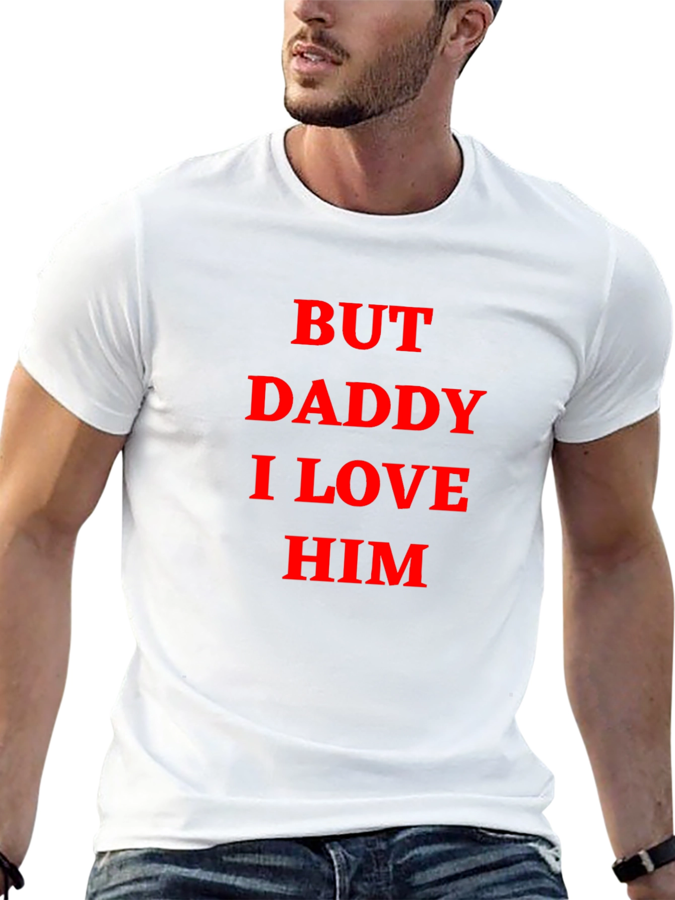 Black But Daddy I Love Him Graphic Tee - Black view 13