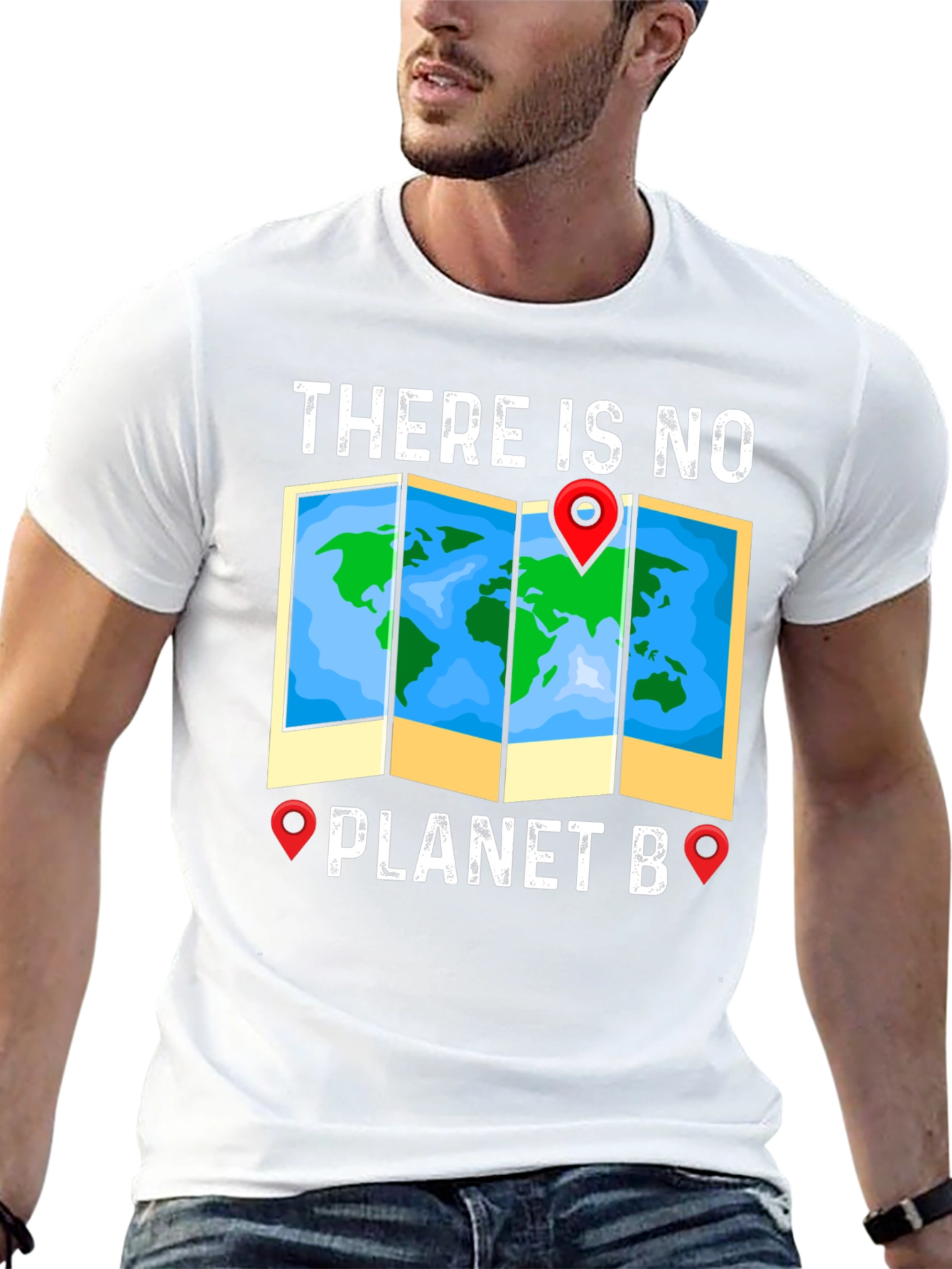 Black No Planet B Graphic Tee view 13