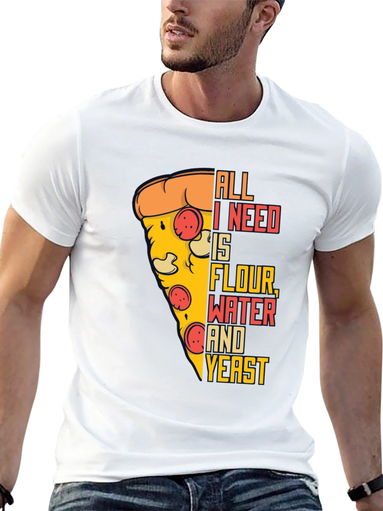 Pizza Lover T-Shirt - All I Need Is... - 13