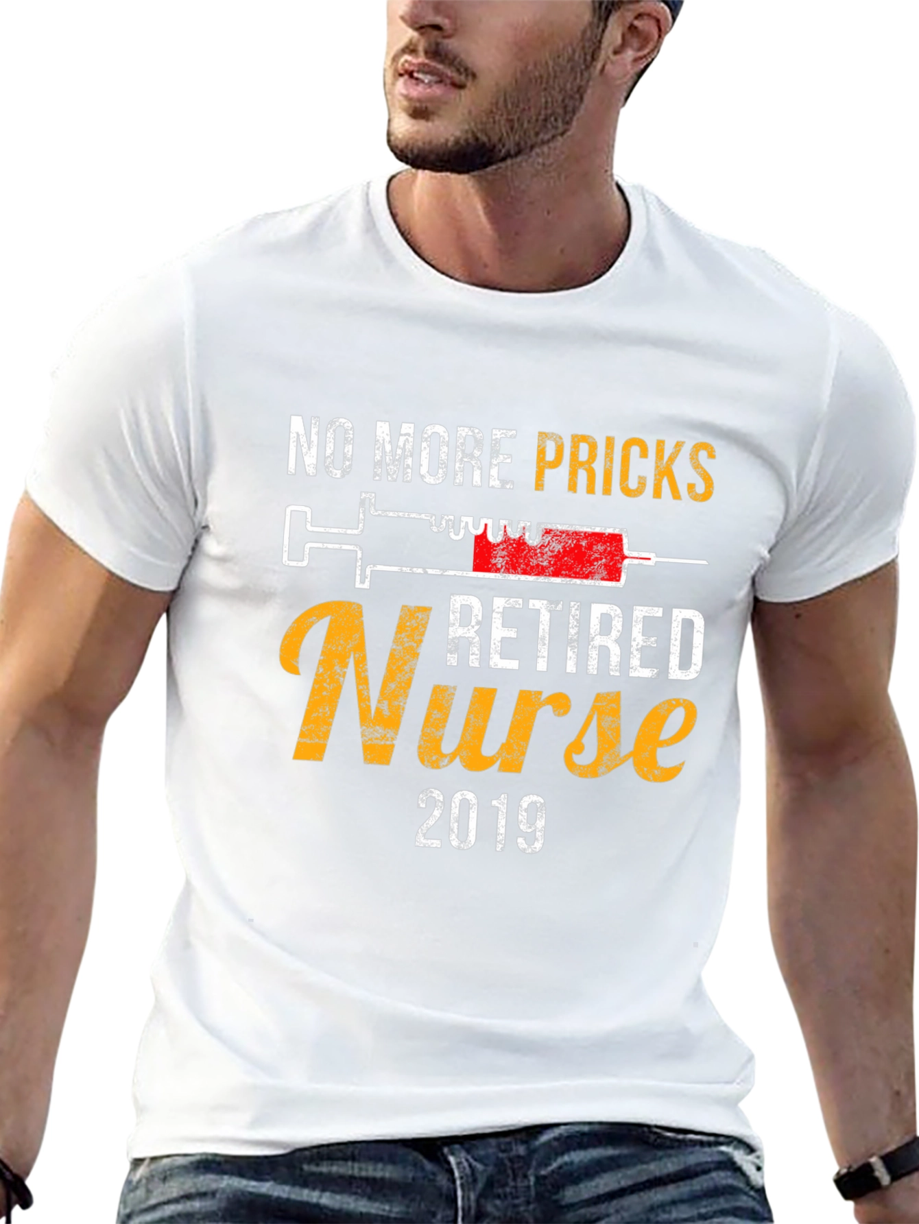 Black Retired Nurse 2019 T-Shirt view 13