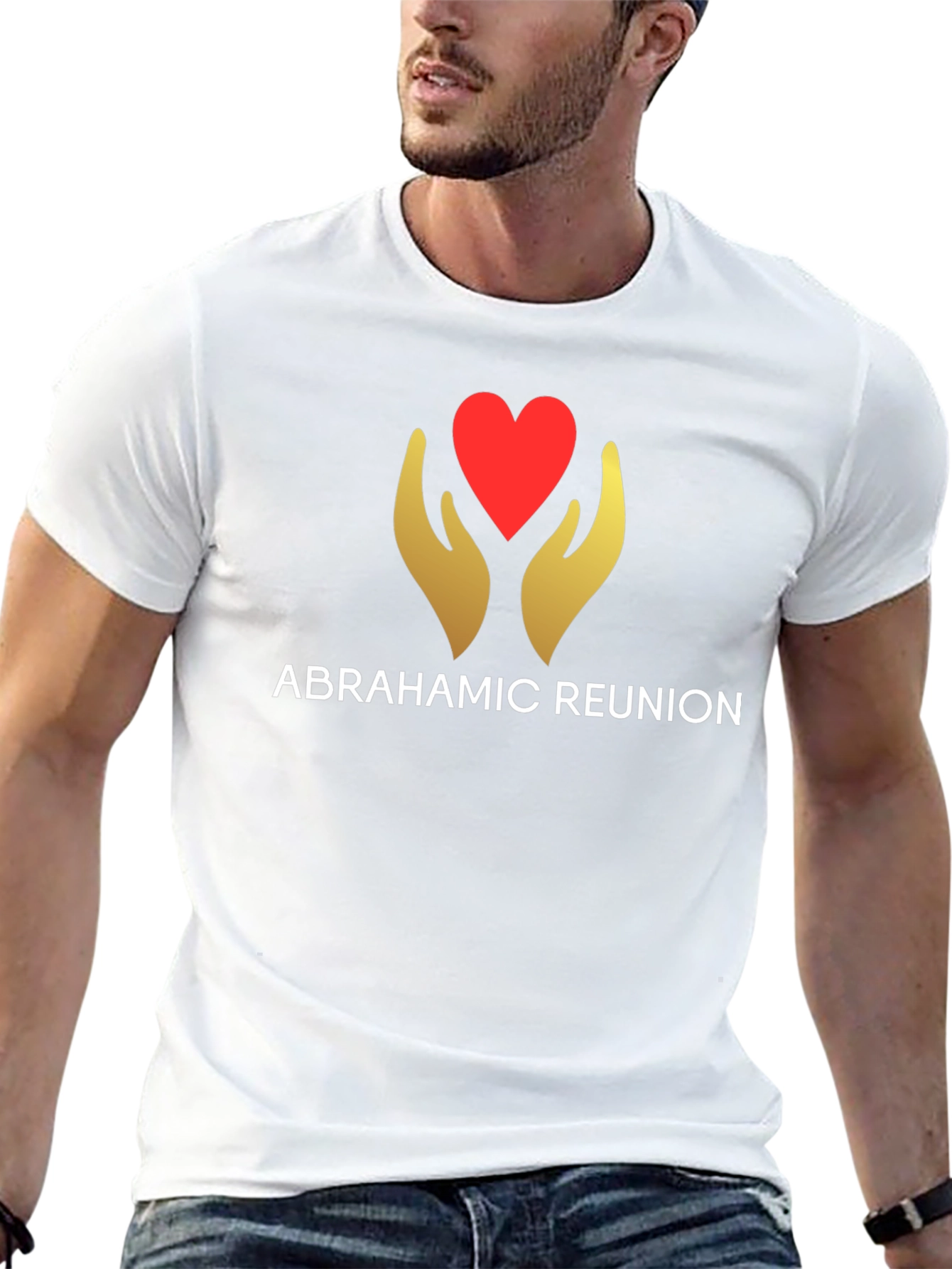Black Abrahamic Reunion T-Shirt - Unity Design view 13