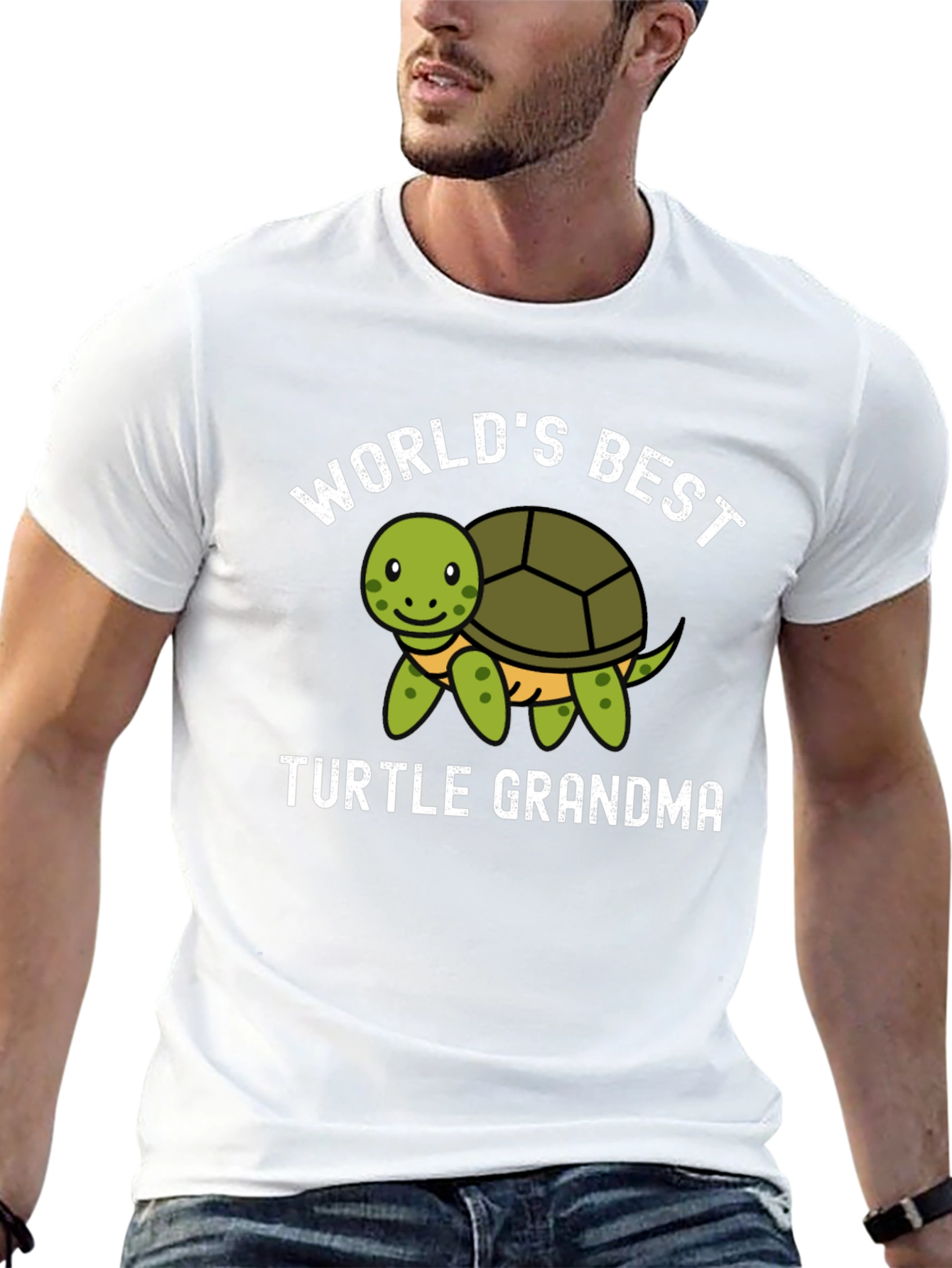 Black World's Best Turtle Grandma T-Shirt view 13