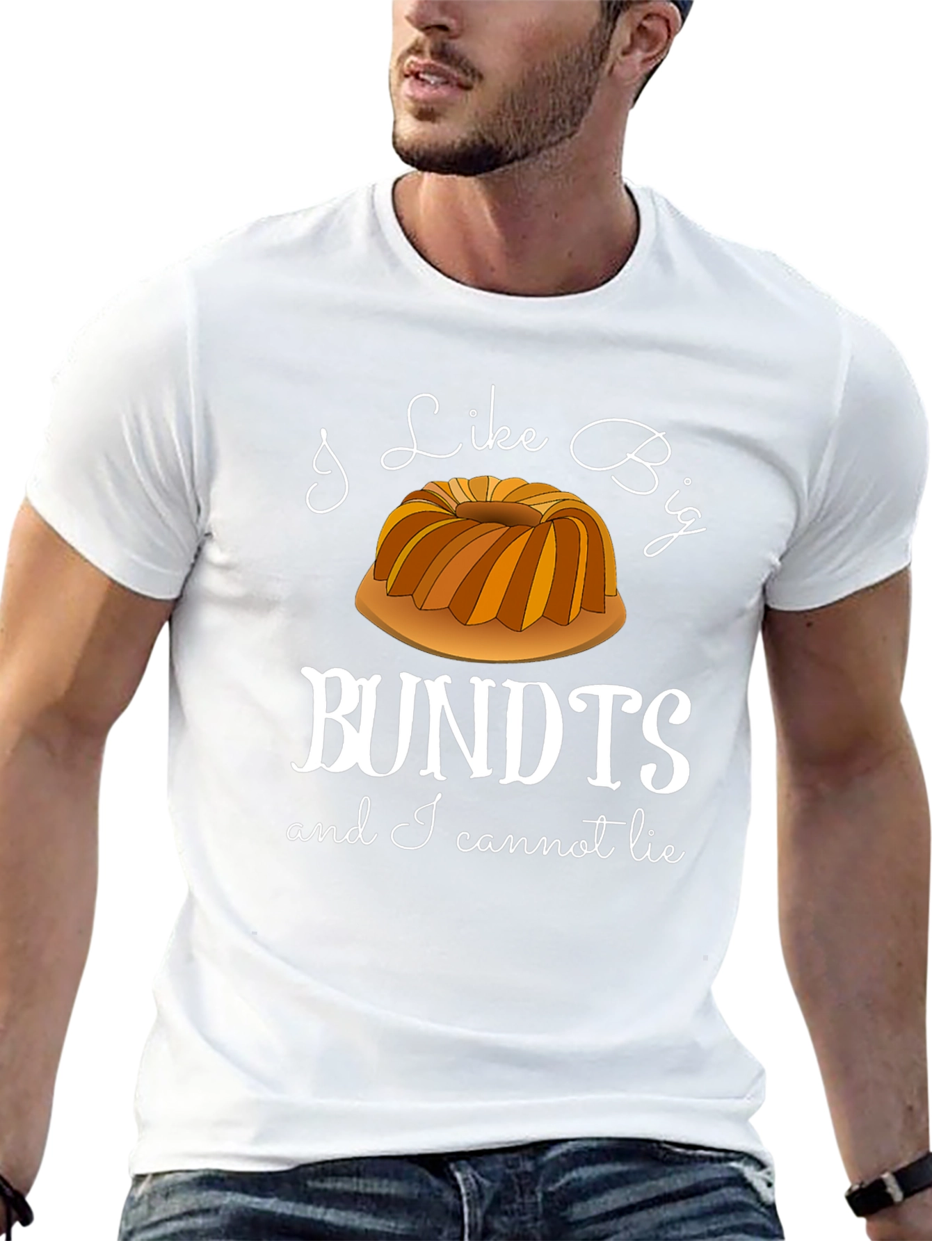 Black I Like Big Bundts T-Shirt - Funny Baker Tee view 13