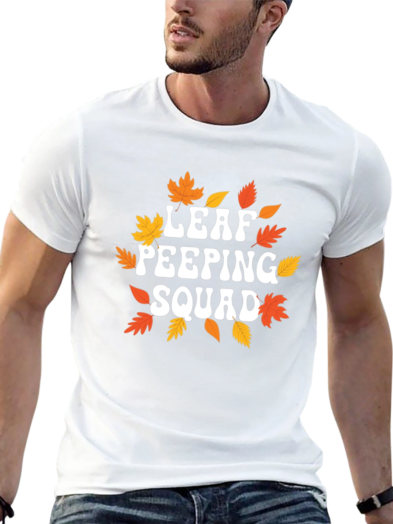 Leaf Peeping Squad T-Shirt, Fall Apparel - 13