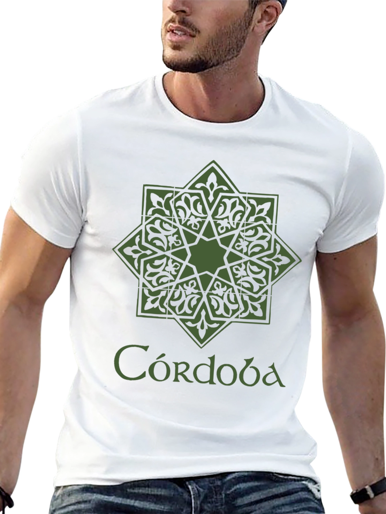 Black Córdoba Spain Graphic Tee - Black T-Shirt view 13