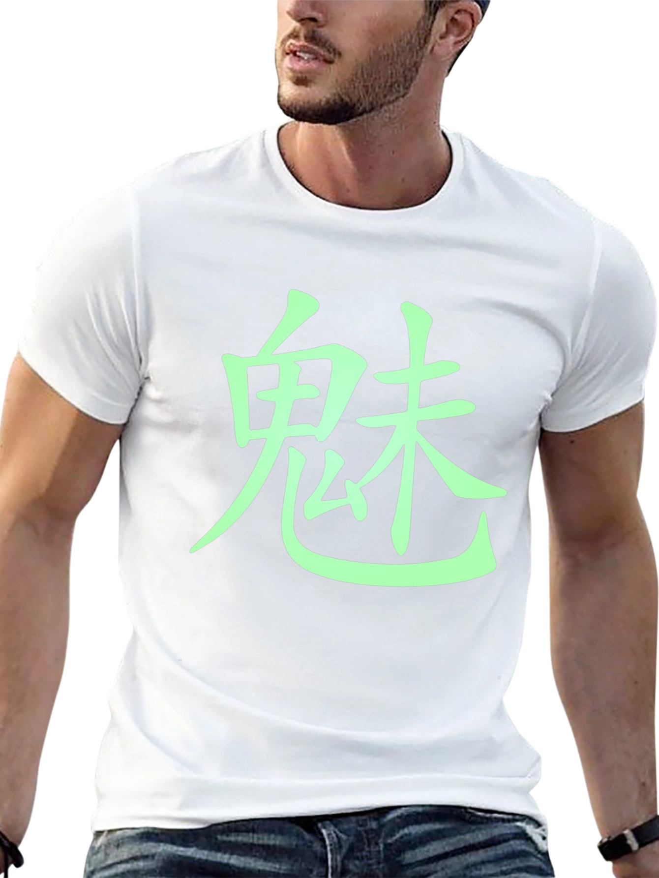 Black Kanji Graphic Tee - Black view 13