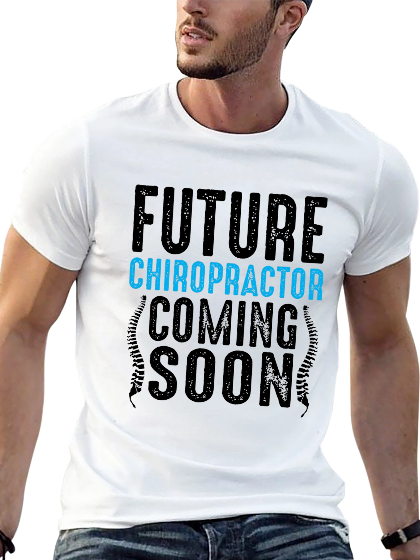 Black Future Chiropractor T-Shirt - Coming Soon view 13