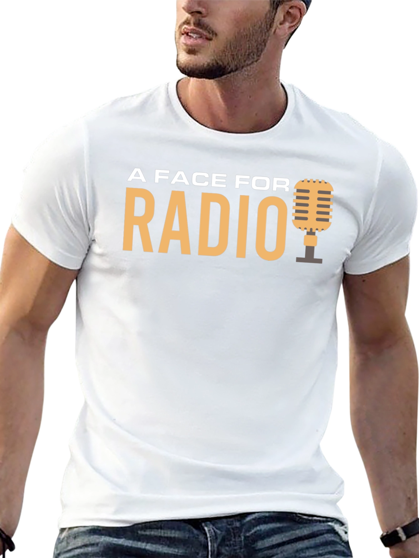 Black A Face For Radio T-Shirt view 13