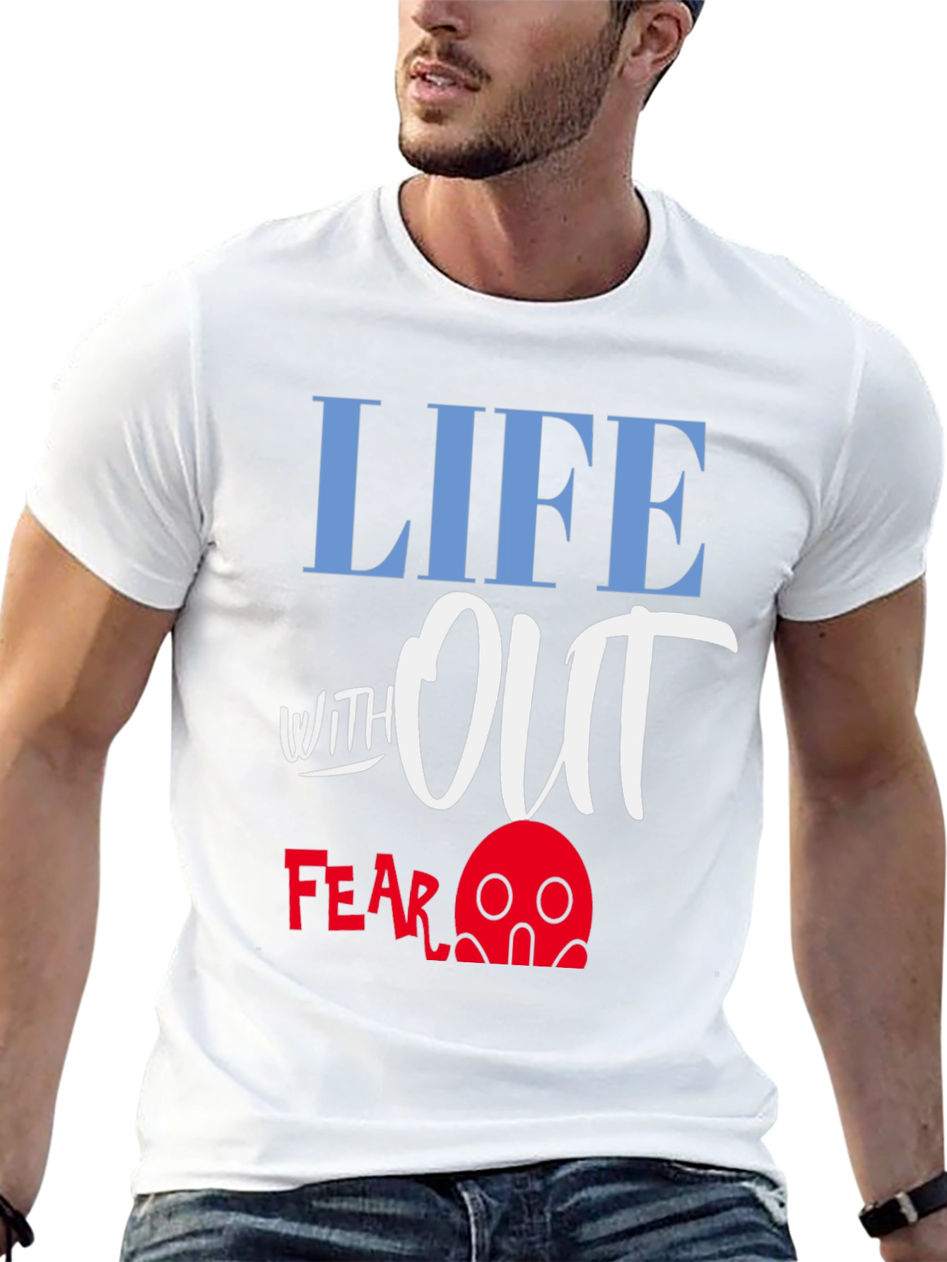 Black Life Without Fear Graphic T-Shirt view 13