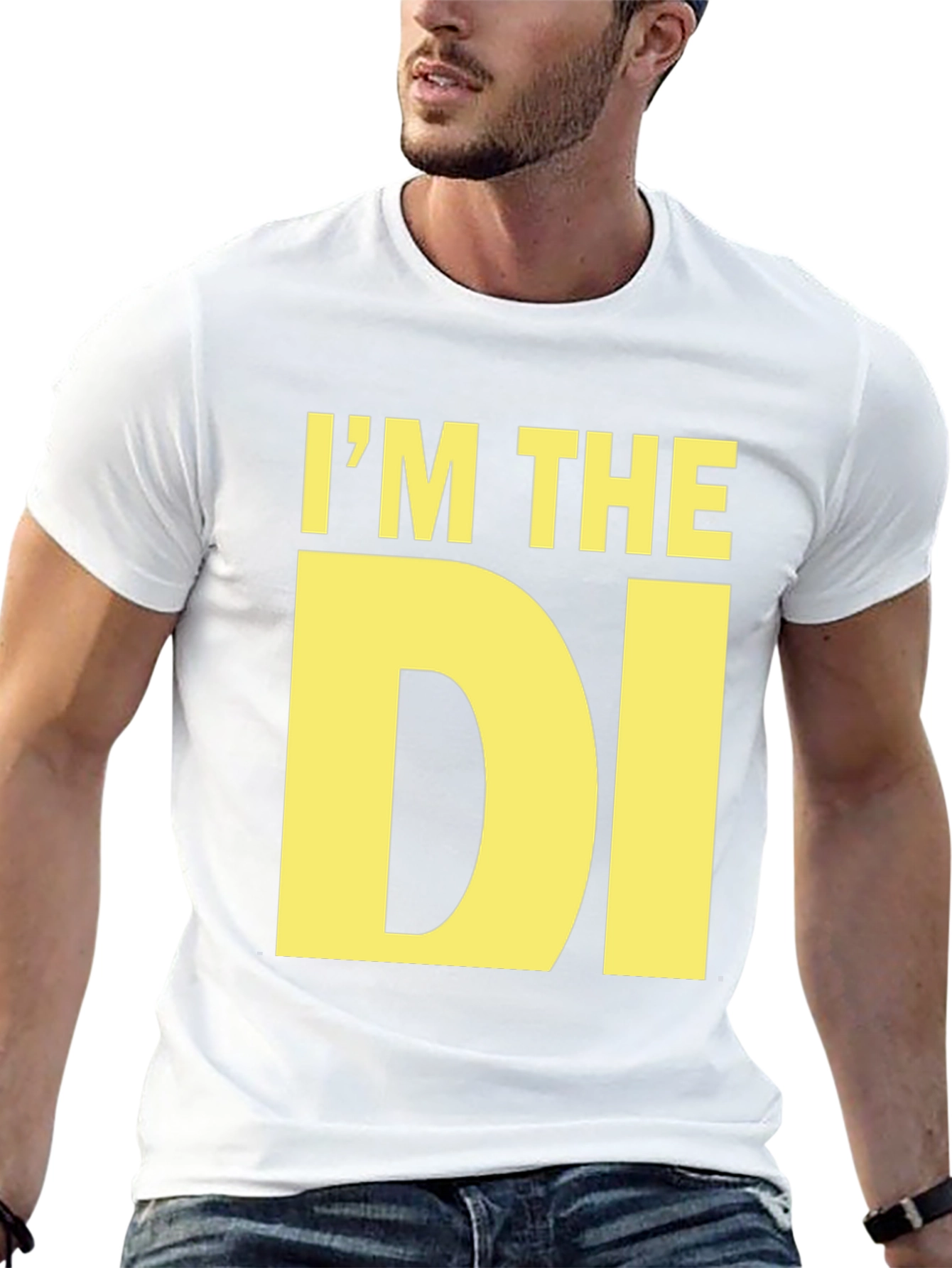 Black I'm The DI - Bold Graphic T-Shirt view 13