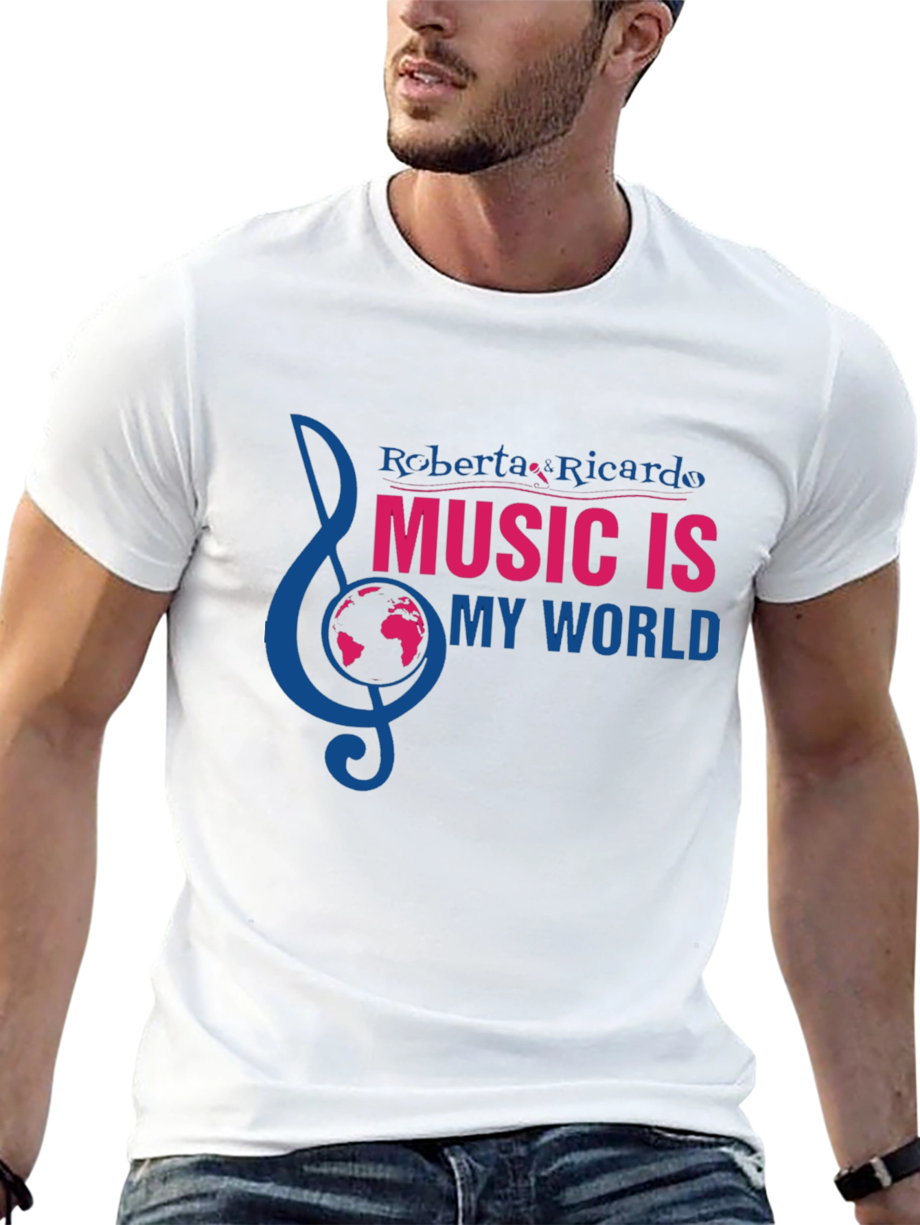 Black Music Is My World Black T-Shirt view 13