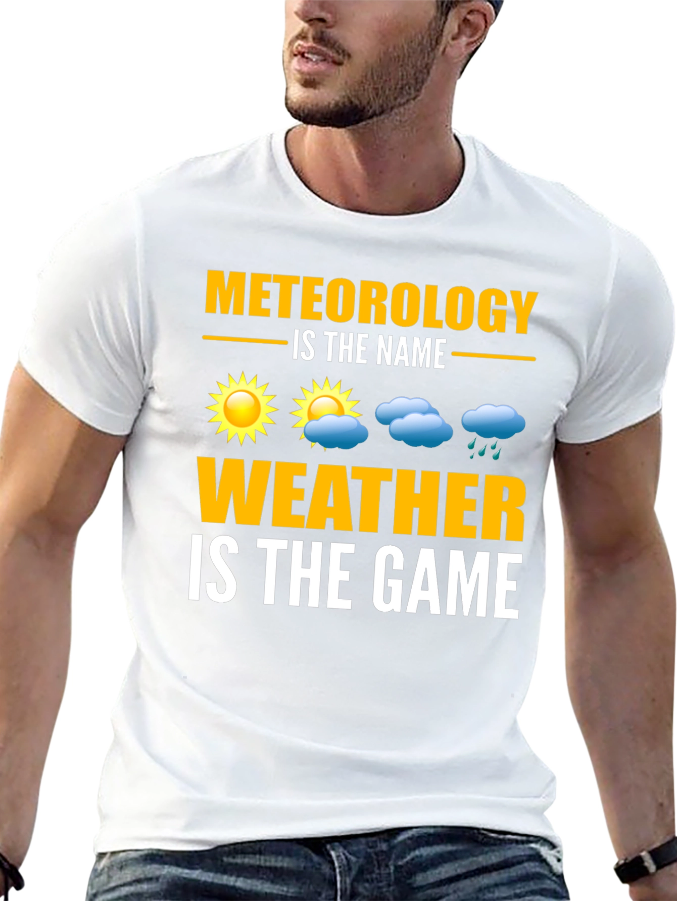 Black Meteorology Weather T-Shirt - Science Pun Tee view 13