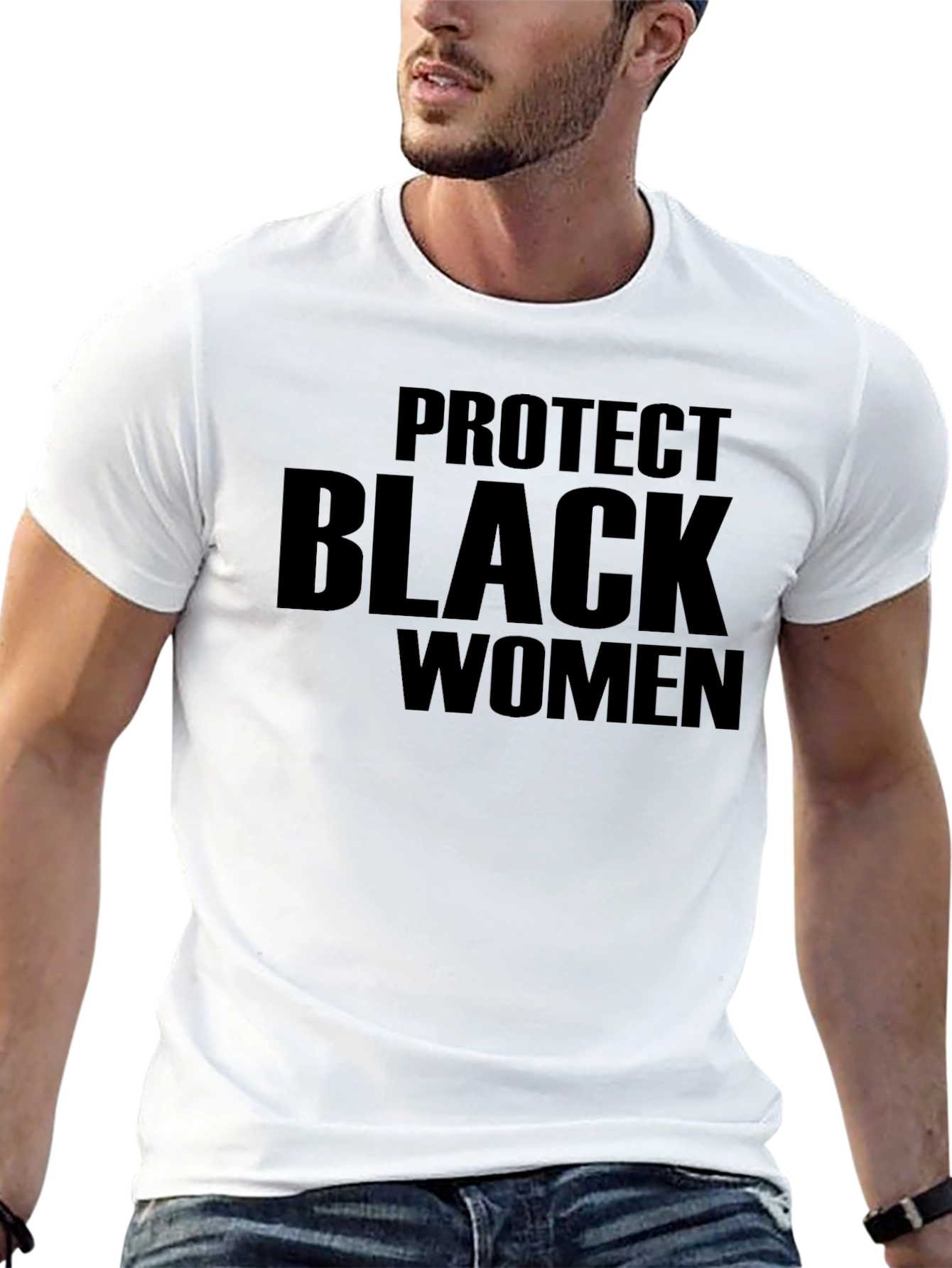 Black Protect Black Women Graphic Tee view 13