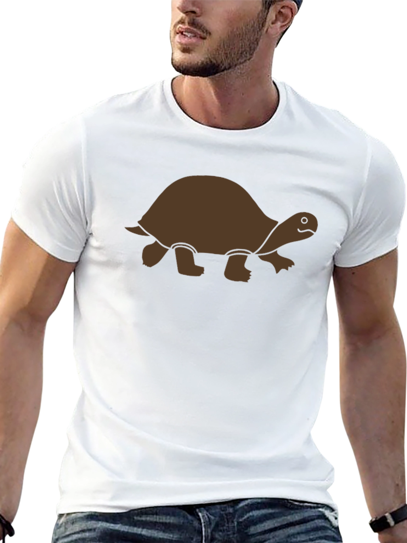 Black Turtle Graphic Tee - Casual Comfort view 13