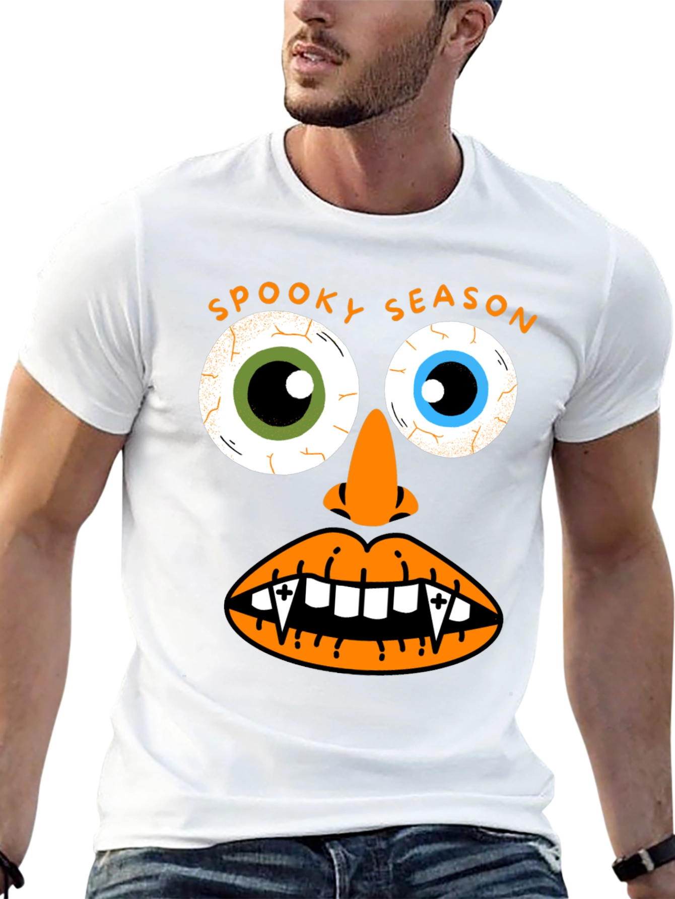 Black Spooky Season Graphic Tee view 13