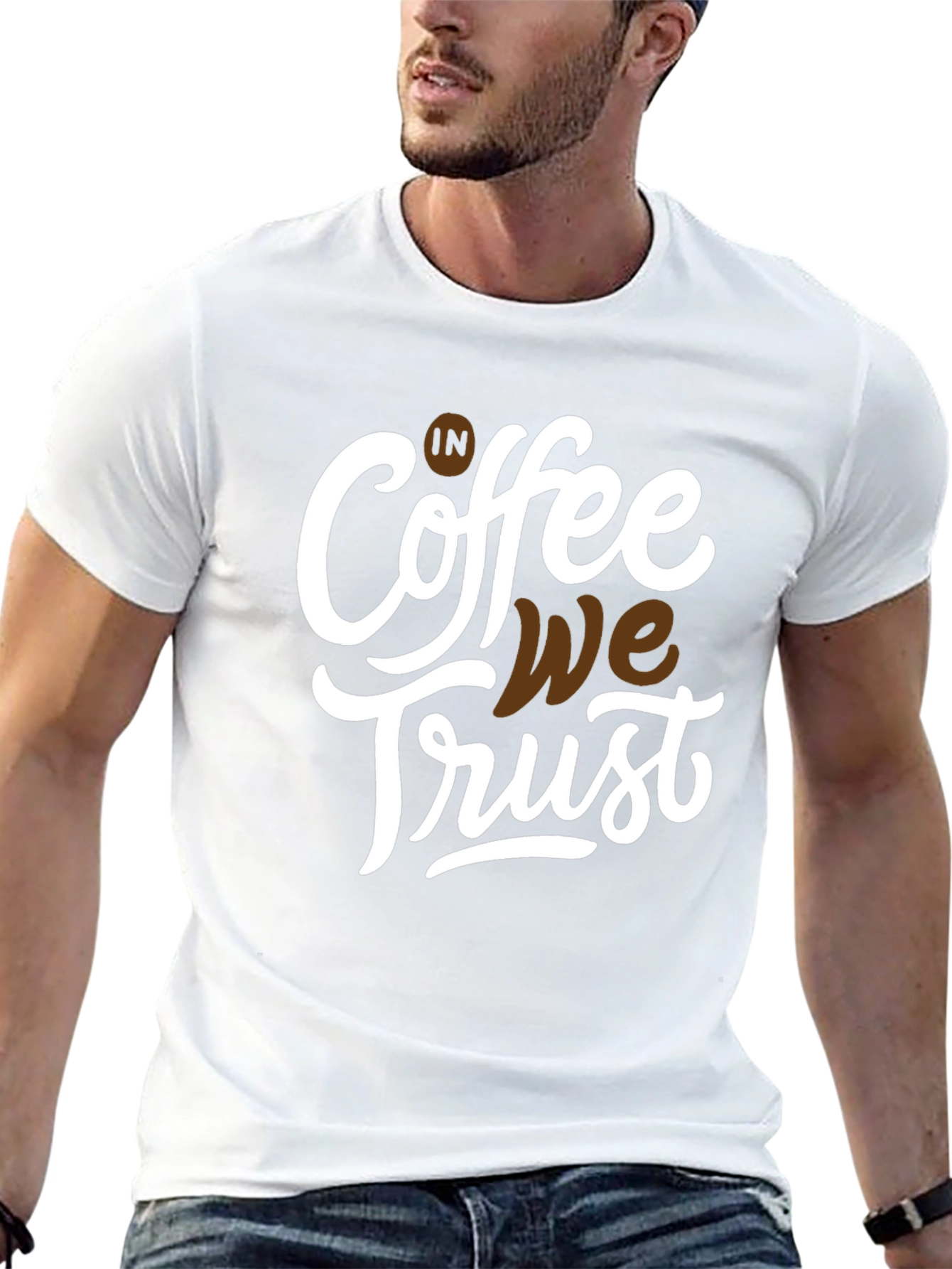 Black Coffee We Trust Graphic Tee - Black view 13