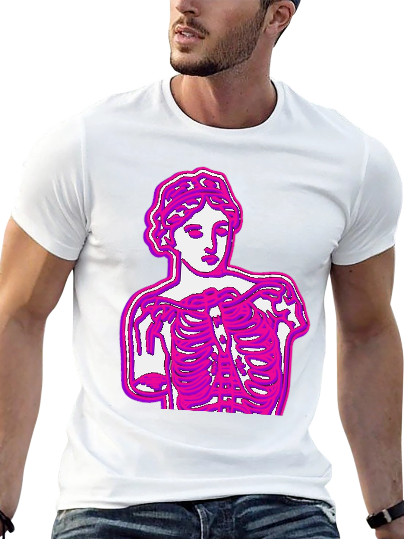 Black Venus Anatomy T-Shirt - Unique Graphic Tee view 13
