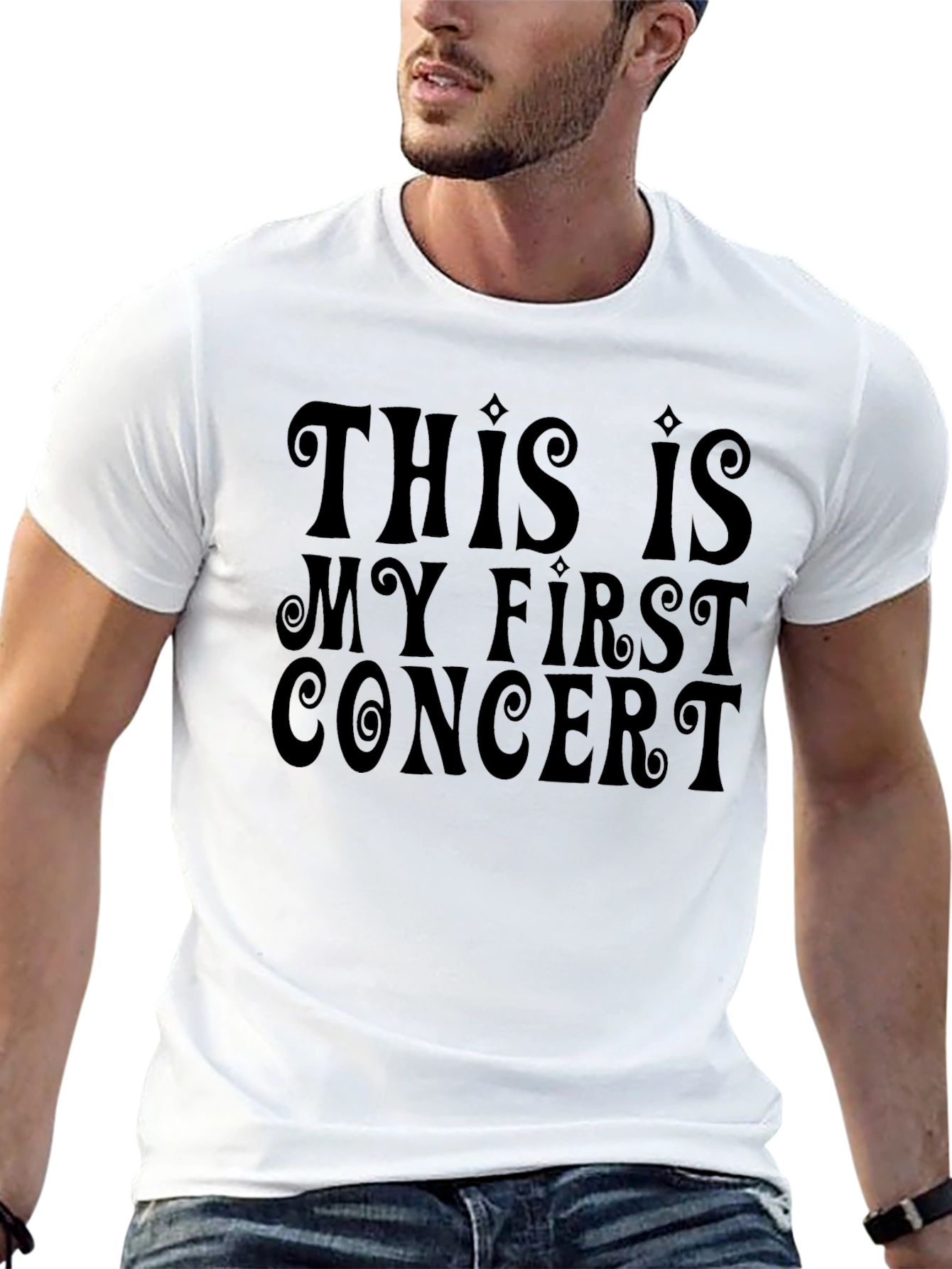 Black First Concert T-Shirt - Soft Cotton Tee view 13