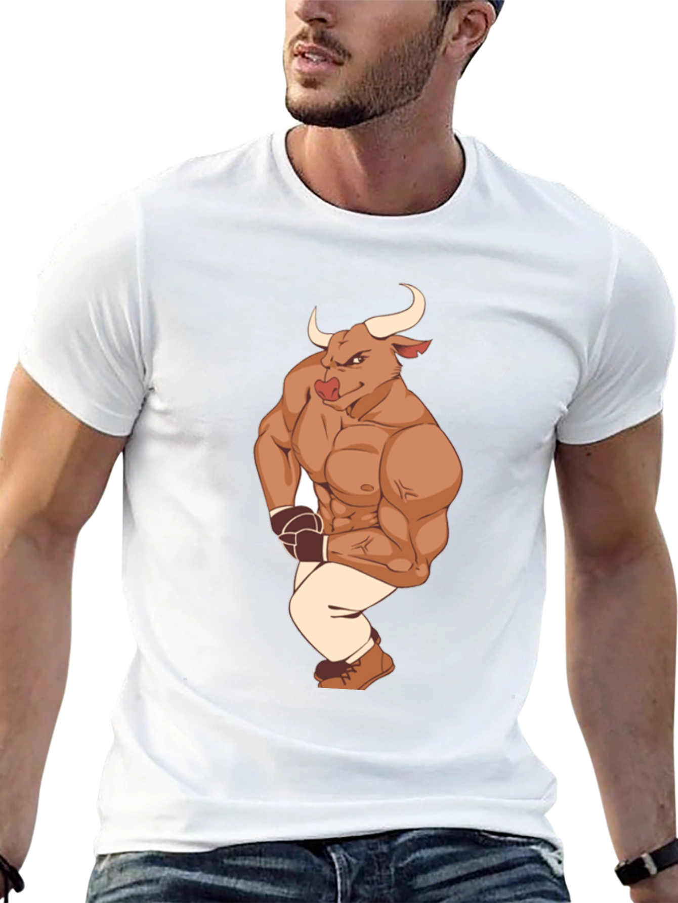 Black Bull Boxer T-Shirt: Unleash Your Inner Strength view 13