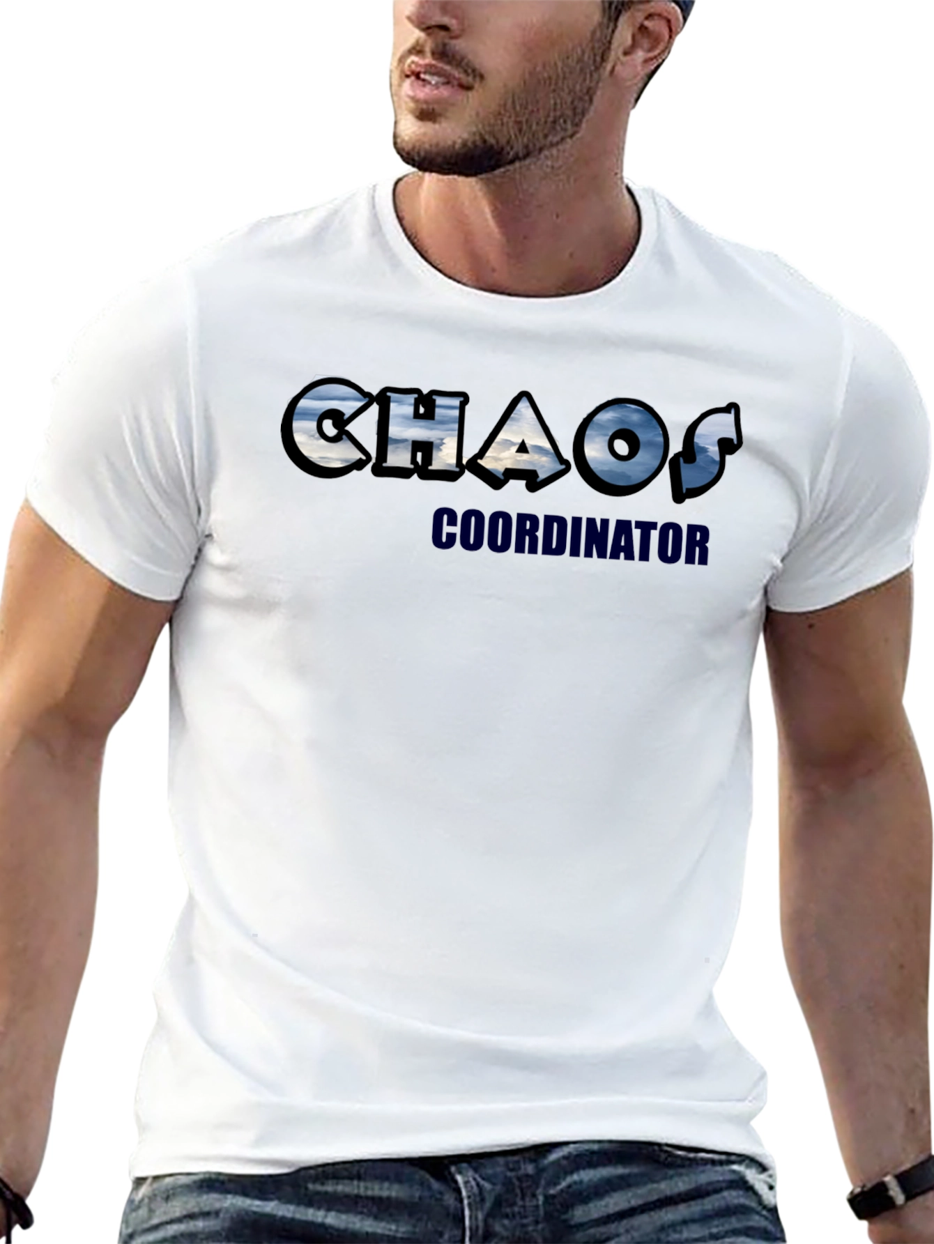 Black Chaos Coordinator T-Shirt Funny Job Tee view 13
