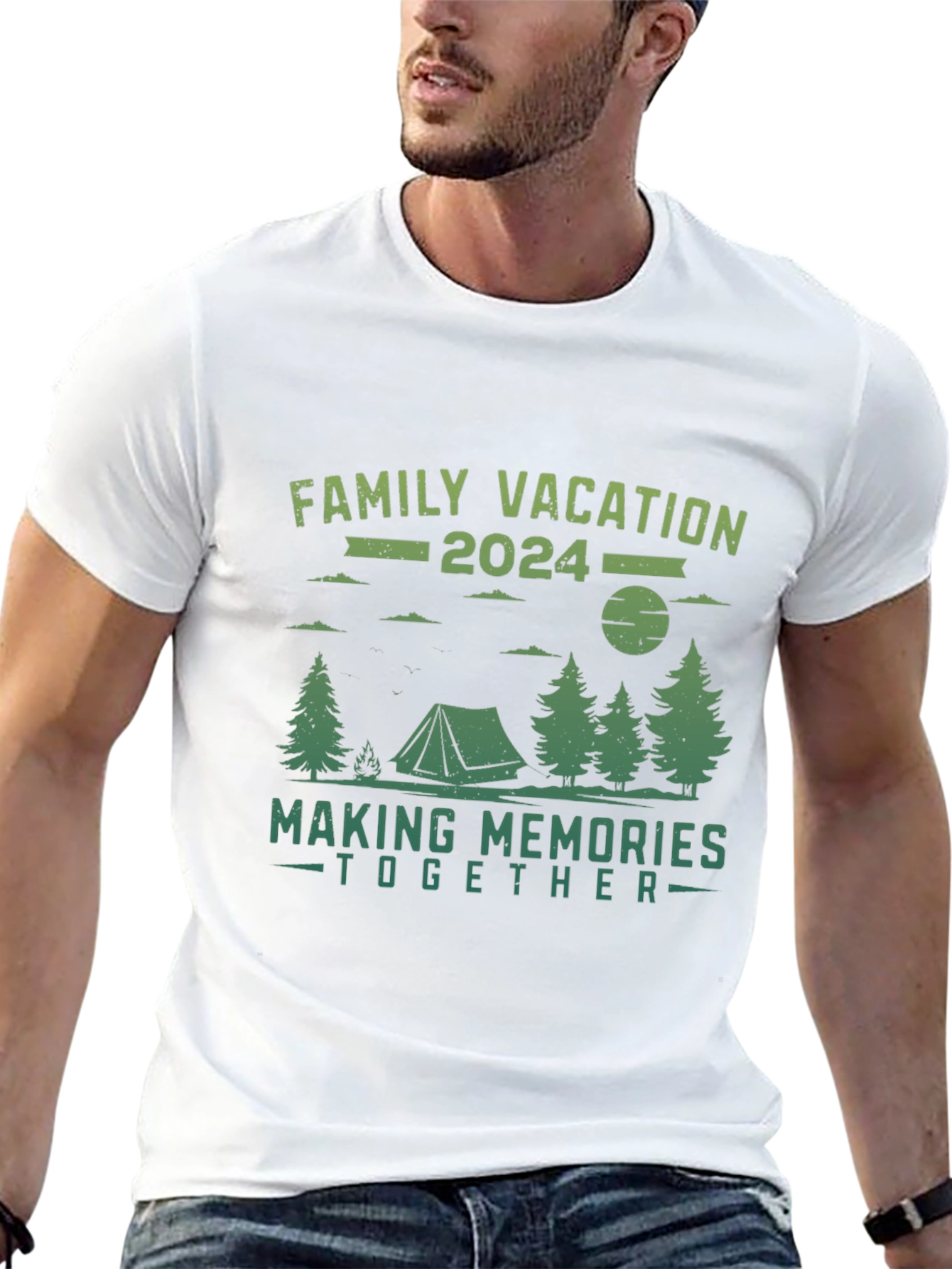Family Vacation 2024 Camping T-Shirt - 13