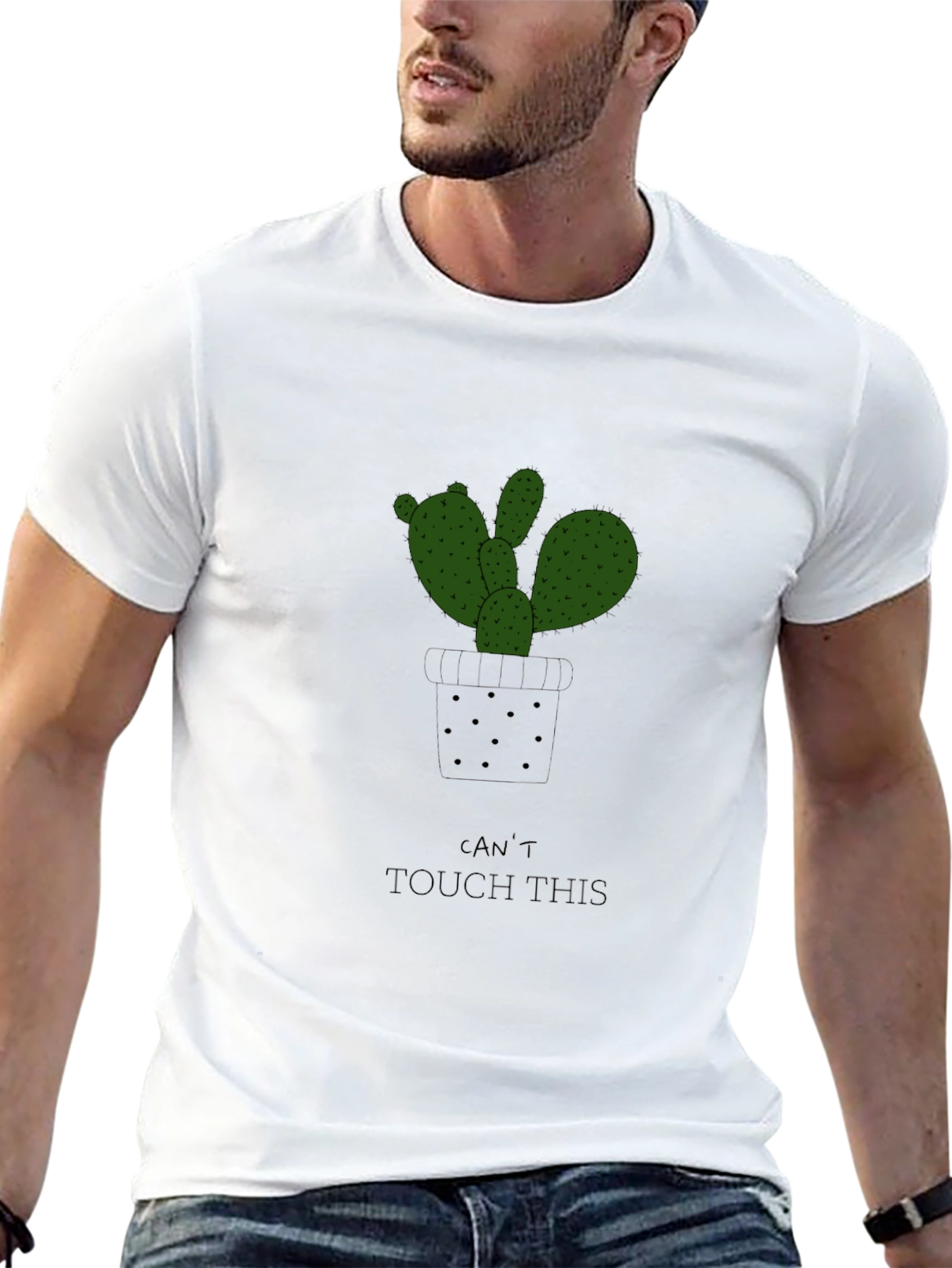 Black Cactus Graphic Tee - Can't Touch This view 13