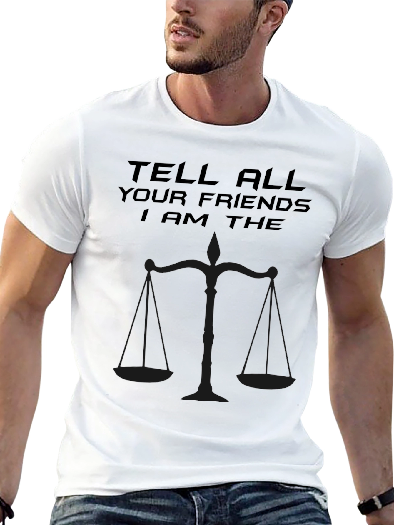 Justice Scales Graphic Tee - Tell All Your Friends! - 13