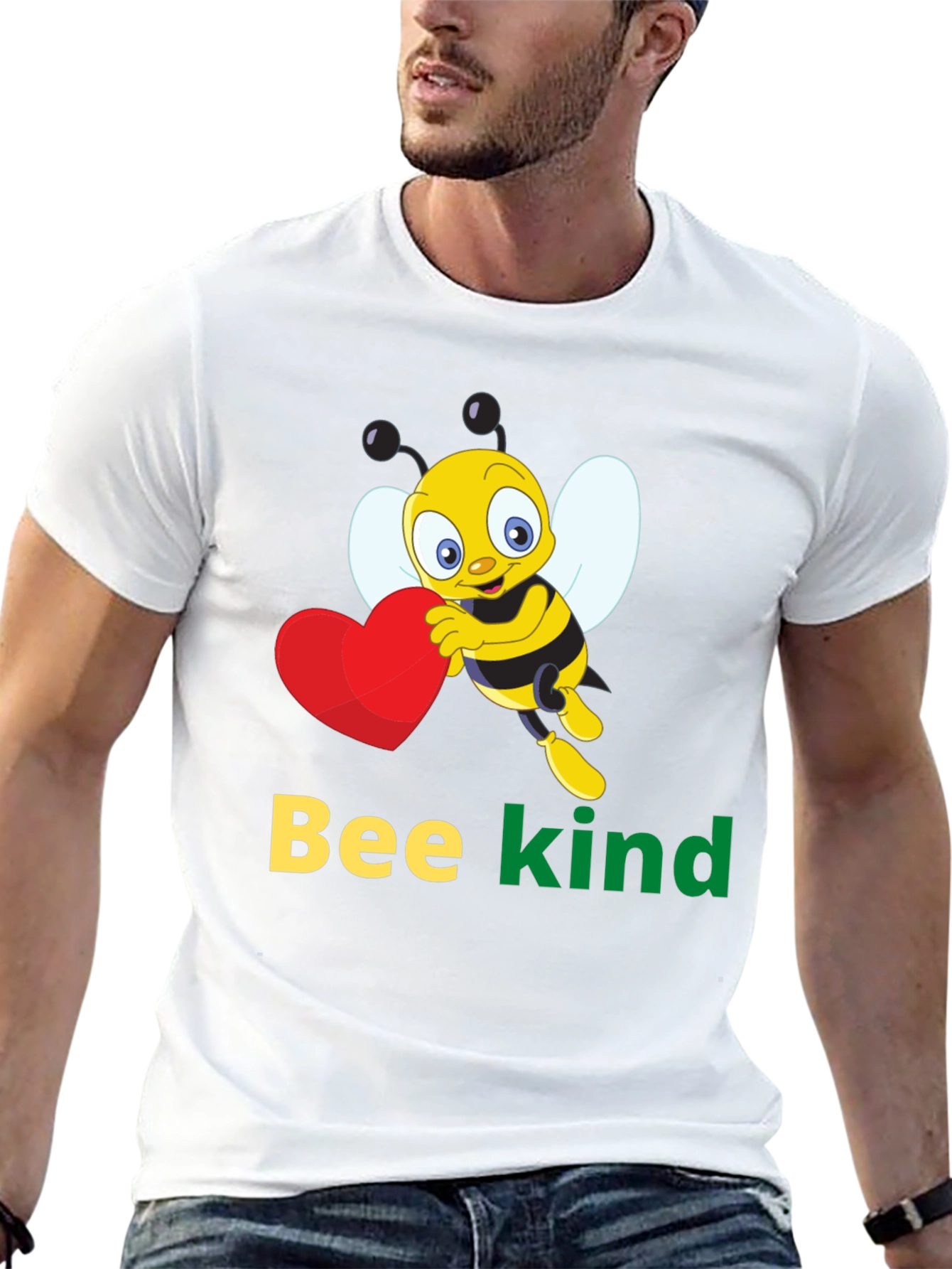 Black Bee Kind Graphic T-Shirt view 13